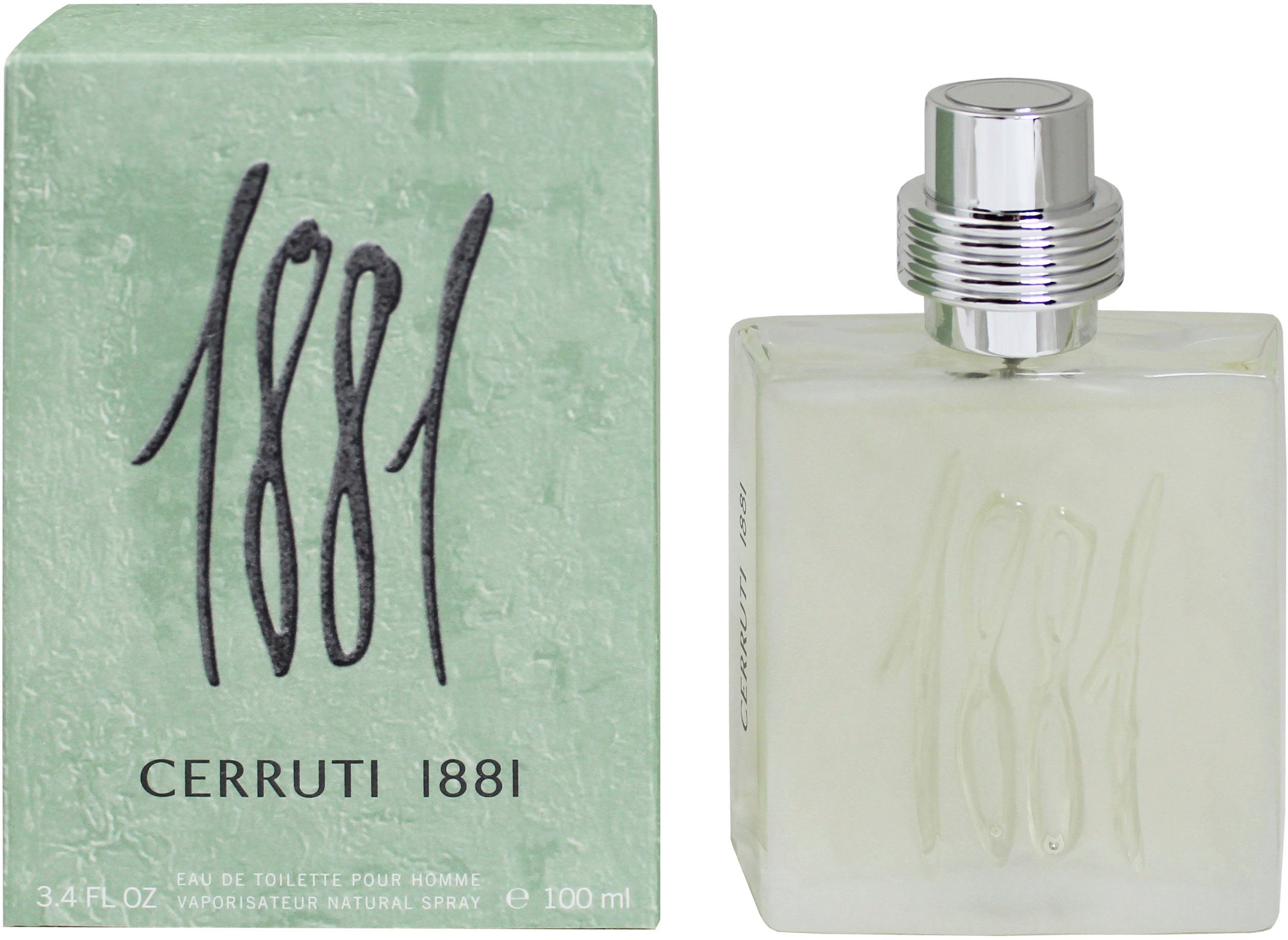 CERRUTI Eau de Toilette Cerruti 1881 Homme, mit würzigen Kräutern in der Eröffnung