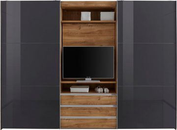 Wimex Schwebetürenschrank Magic by fresh to go tolles EXTRA: mit drehbarem TV-Element, Fronten aus Glas