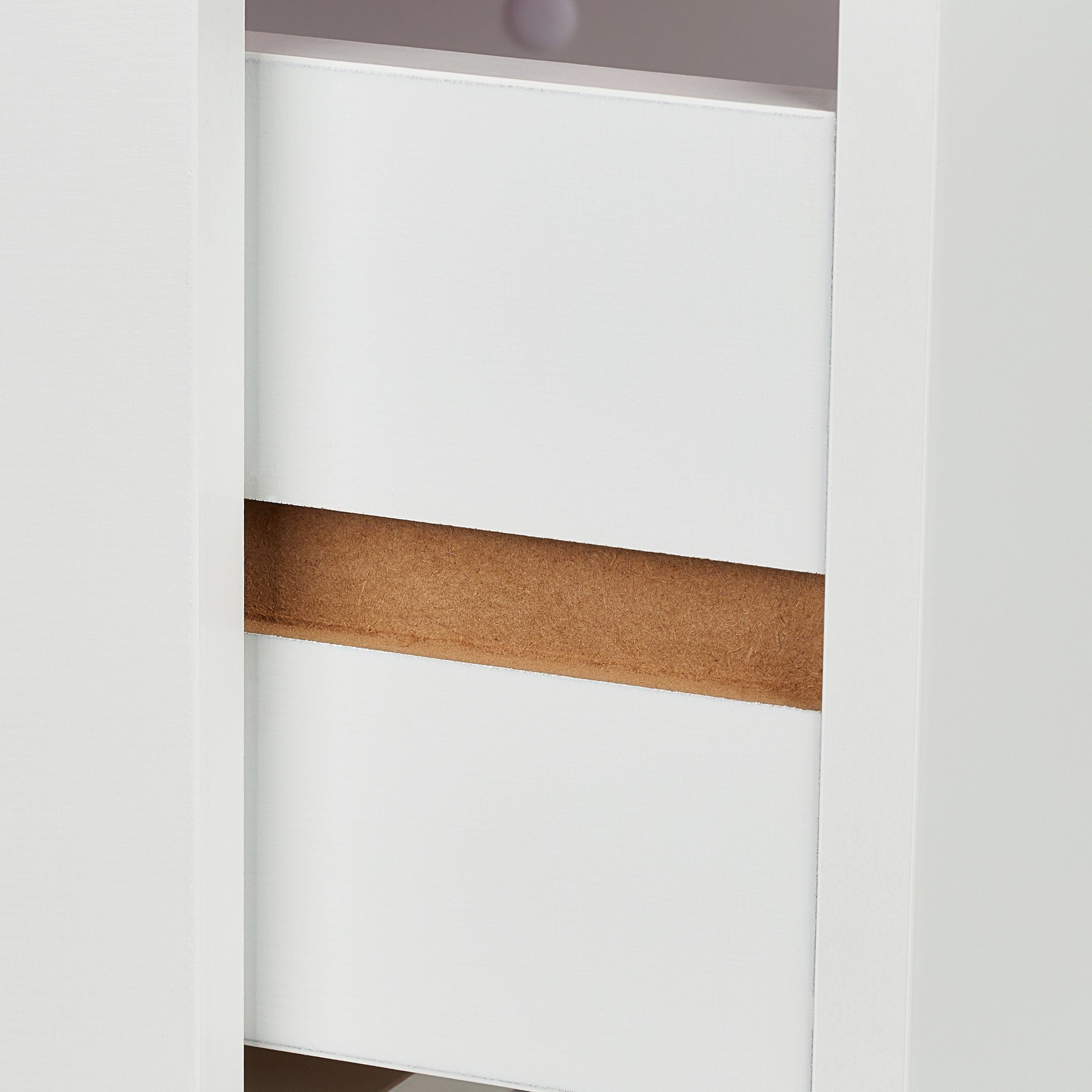 relaxdays Nachttisch für Kinder mit Schublade