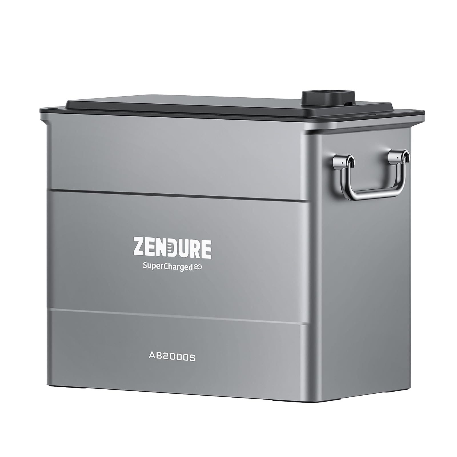 ZENDURE SuperCharged Balkonkraftwerk AB2000S-Serie, Balkonkraftwerk mit Speicher, (Zendure), AB200S, 1920Wh LiFePO4, 960~7680Wh Erweiterbare Kapazität