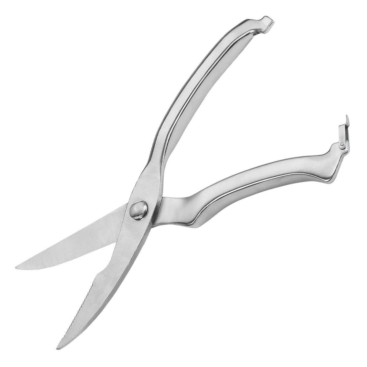 Nirosta Geflügelschere Schere aus Edelstahl zum Tranchieren von Hähnchen, Gans, Truthahn