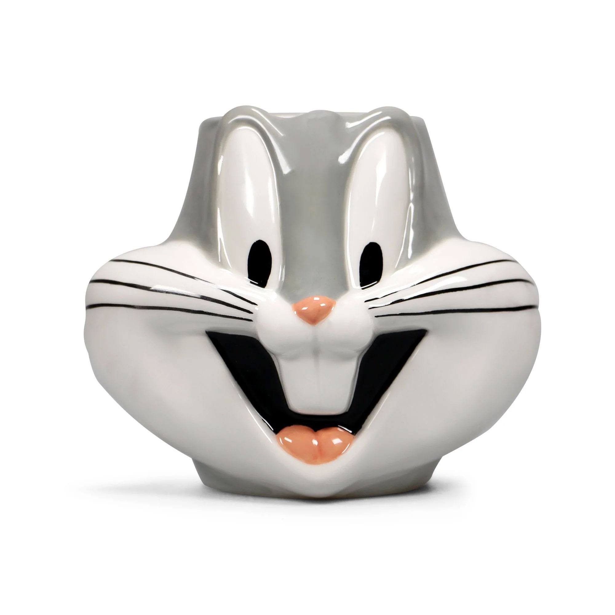 Half Moon Bay Tasse Looney Tunes 3D Tasse Bugs Bunny, Eyecather im Shaped Look