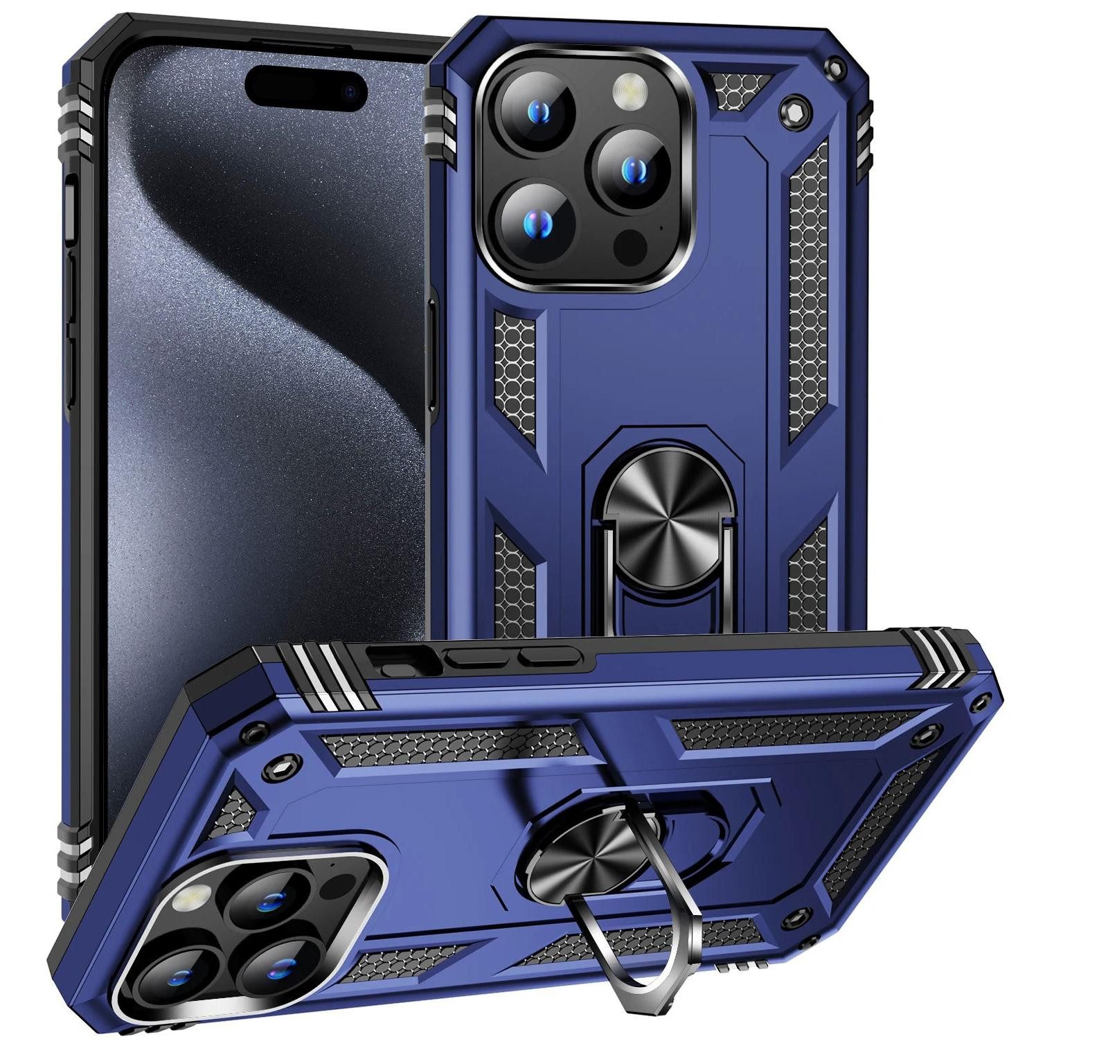 Numerva Handyhülle Schutz Hülle Outdoor Case für Apple iPhone 17, Panzer Hülle Bumper Case Cover