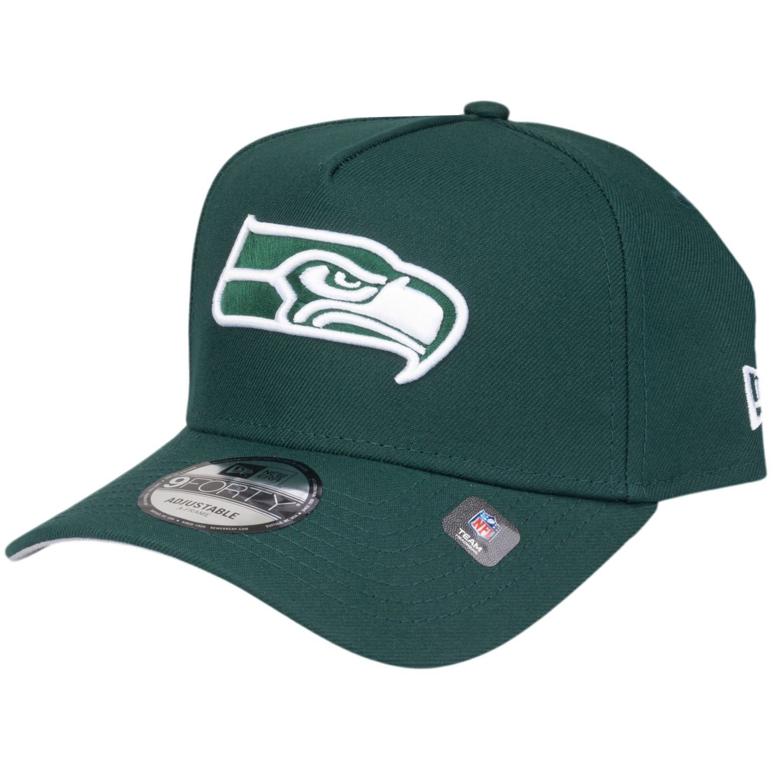 Trucker Cap 9Forty AFrame Seattle Seahawks field green