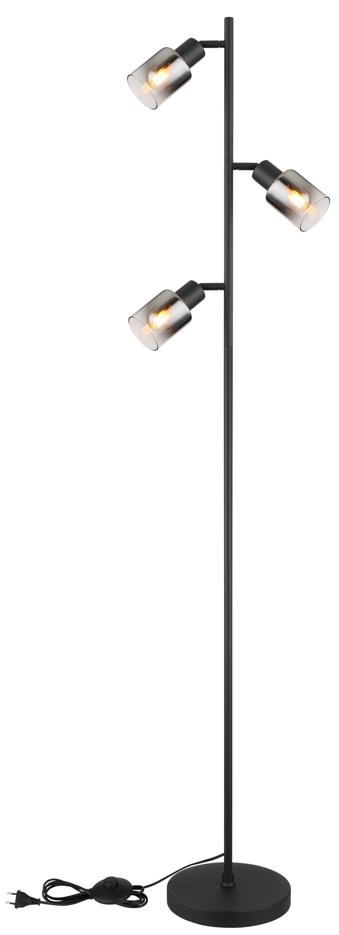 Stehlampe Lighting DH HUBERTUS 23x154 LEUCHTEN 23x154 Stehleuchte, cm GLOBO cm) GLOBO Stehleuchte (DH