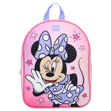 Vadobag Kindergartentasche Disney Minnie Mouse Funhouse Rucksack für Kinder