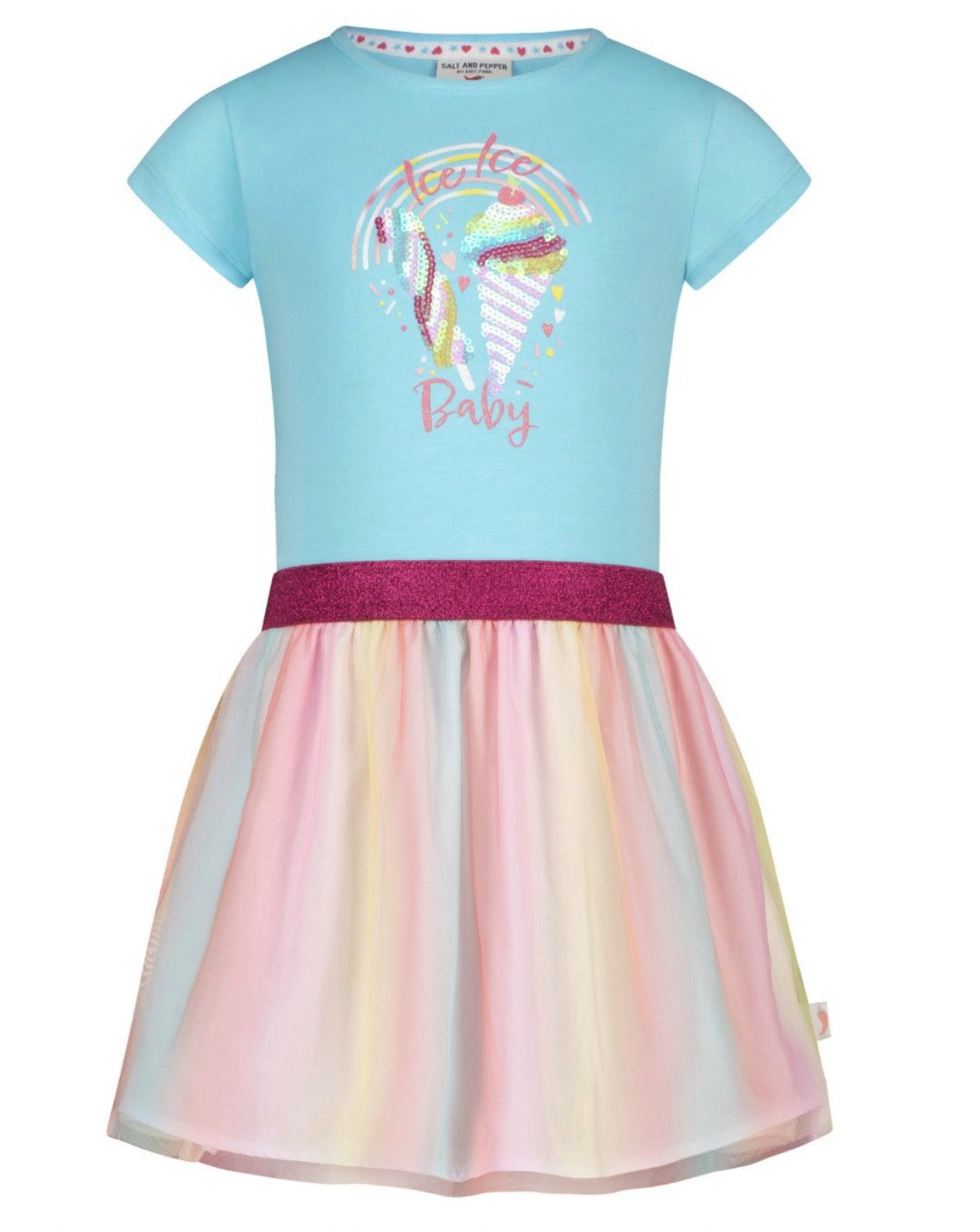 SALT AND PEPPER Sommerkleid Eis