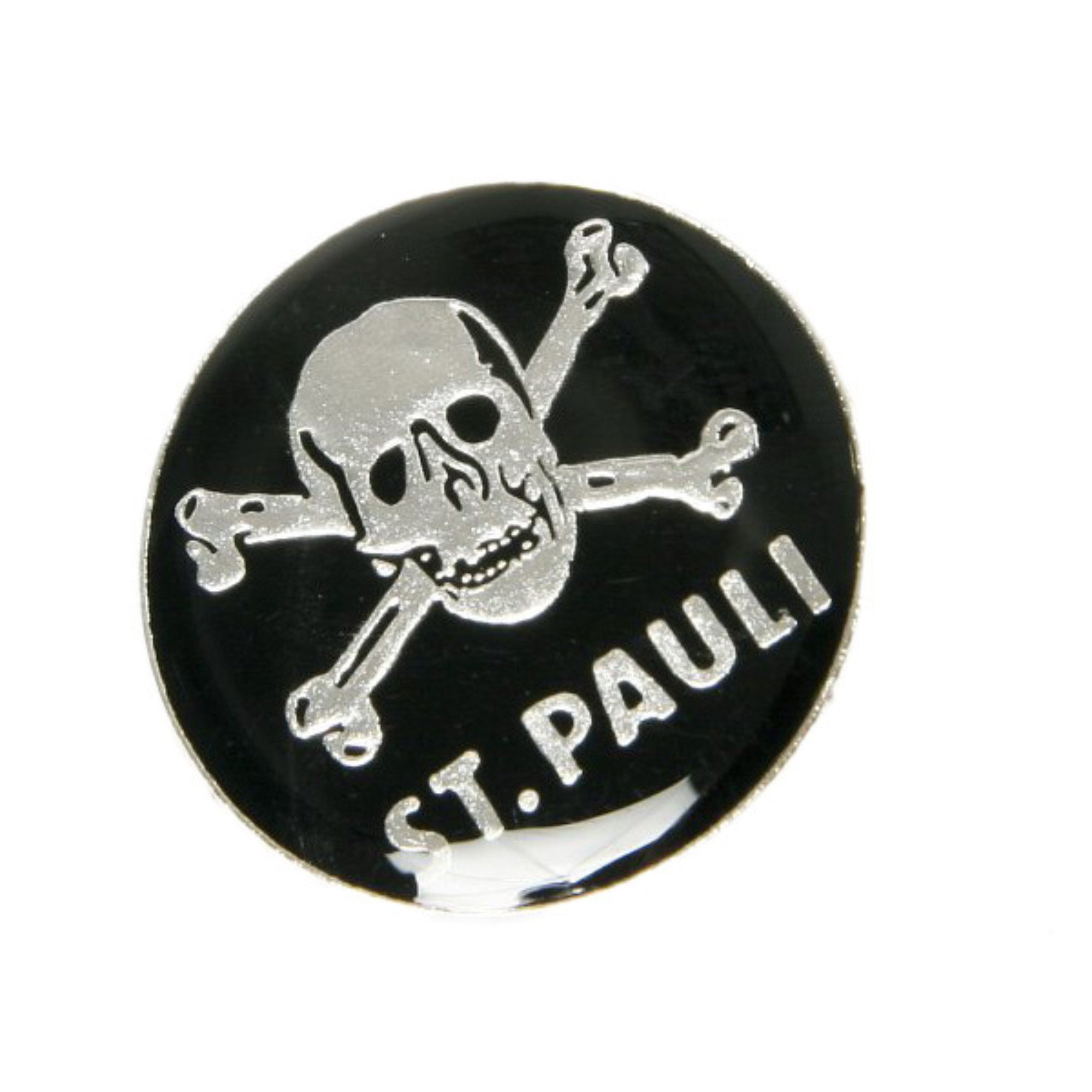 FC St. Pauli Pins FC St. Pauli - Pin Totenkopf - schwarz