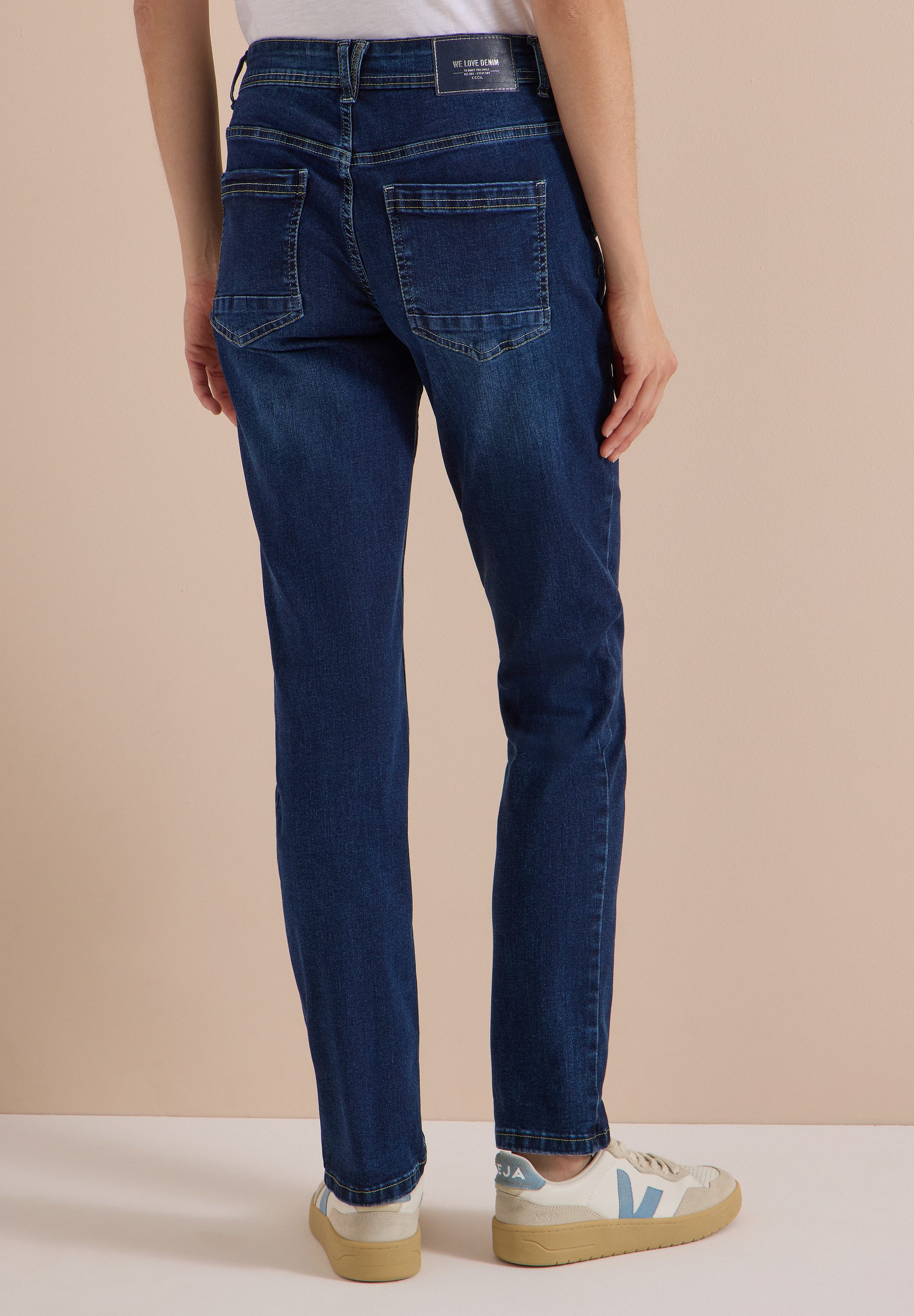 CECIL Comfort-fit-Jeans Middle Waist