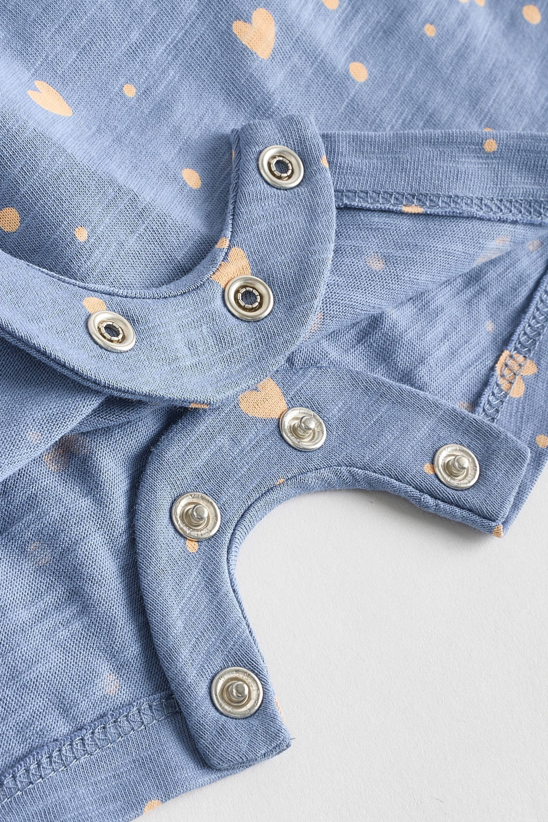 Next Strampler 2er-Pack Baby Jerse-Strampler aus 100 % Baumwolle (3-tlg)