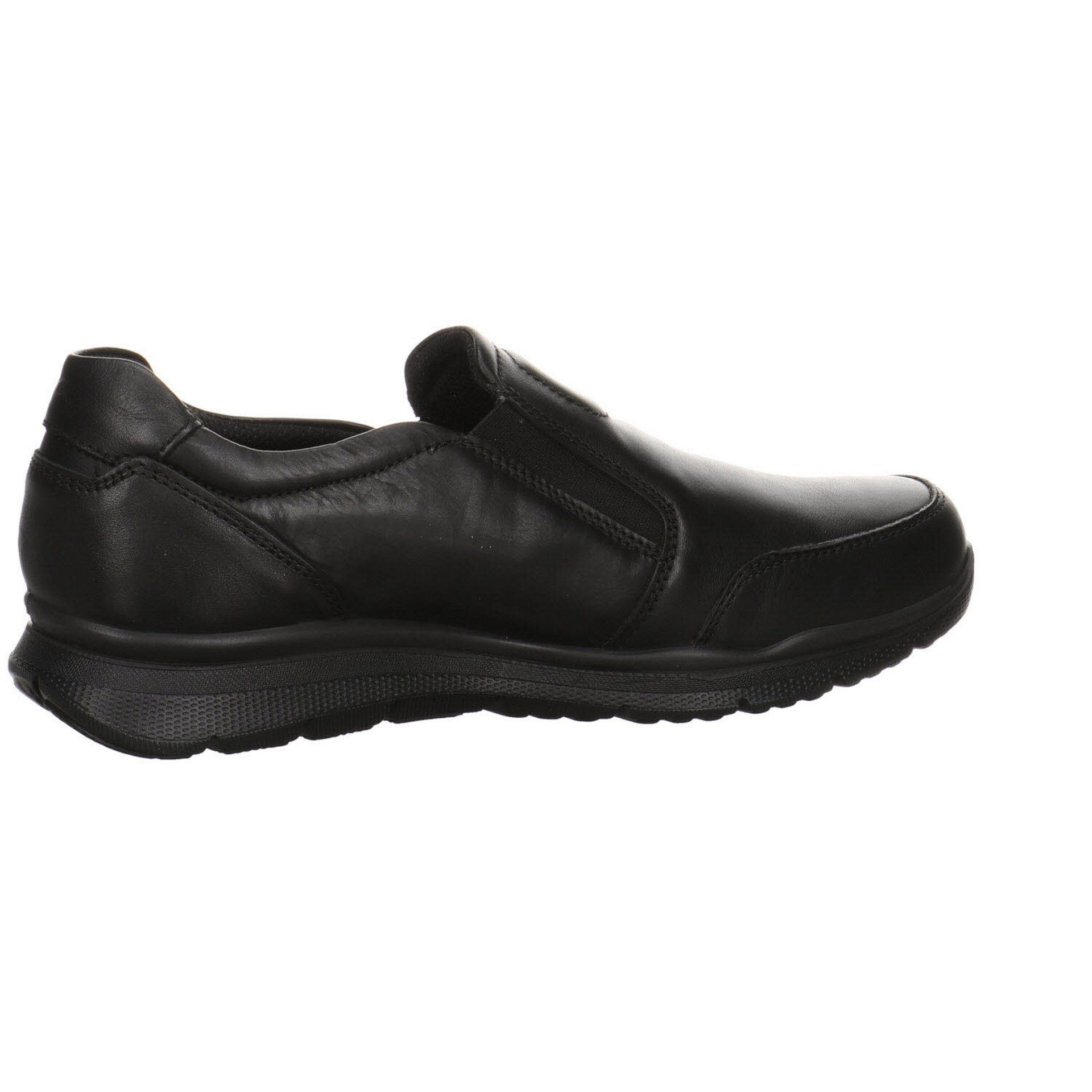 Herren Slipper Benjo Glattleder schwarz Schuhe 040899 Slipper Goretex Ara Slipper