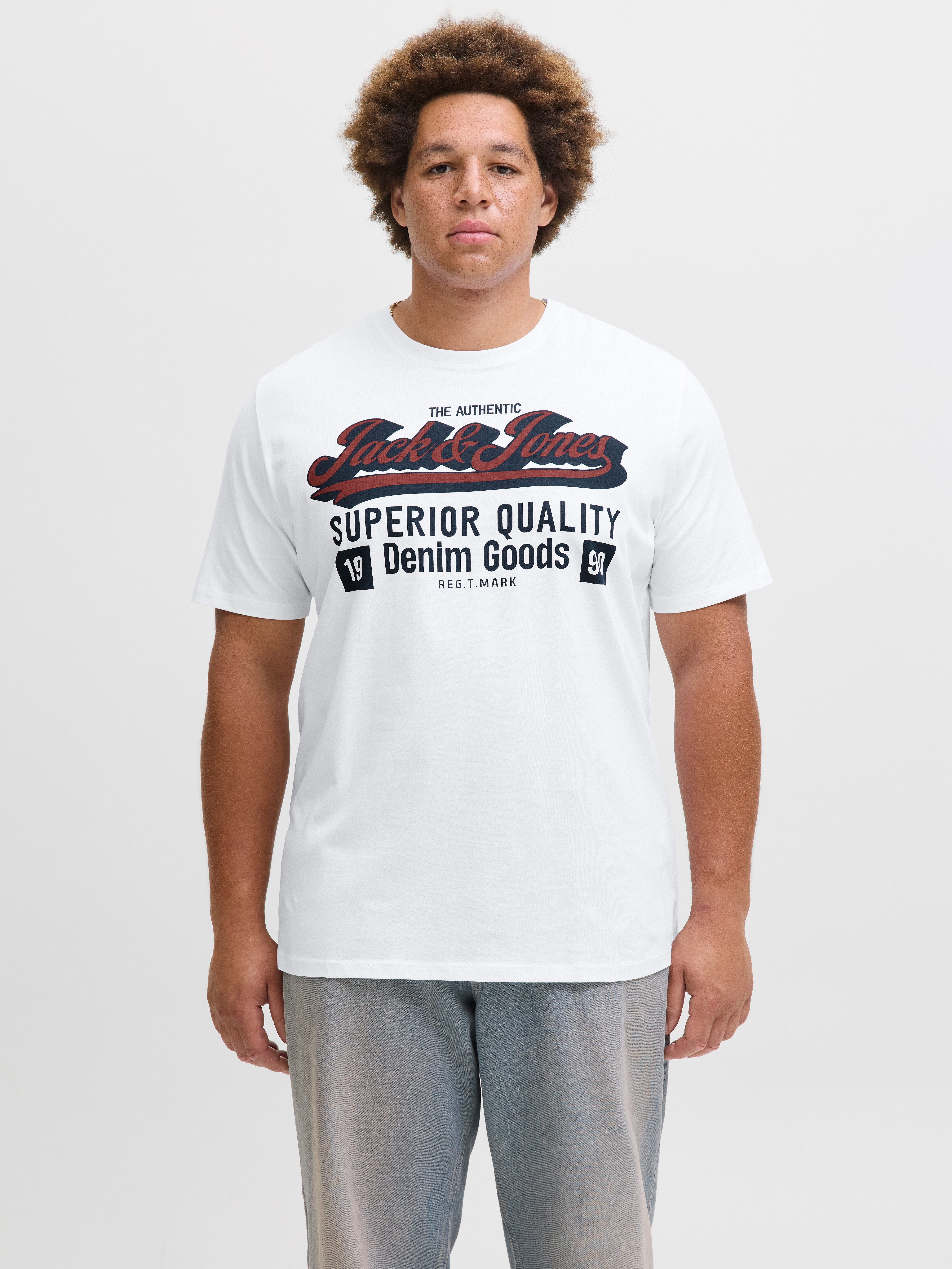 Jack & Jones PlusSize T-Shirt JJELOGO günstig online kaufen