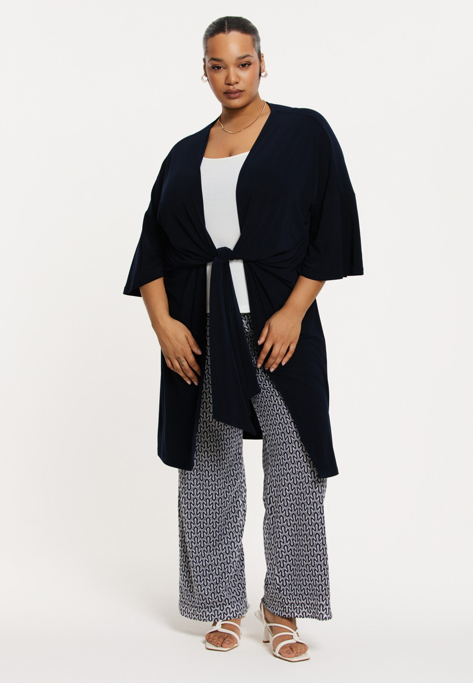 YOEK Bootcuthose Damen Hose mit Druck günstig online kaufen