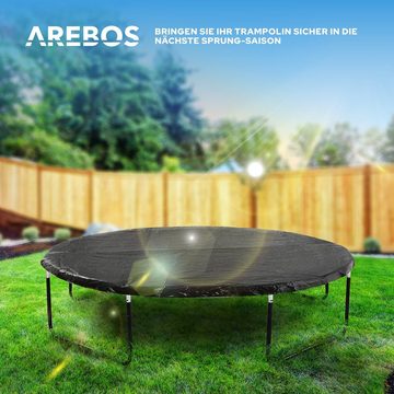 Arebos Trampolin-Abdeckplane UV-beständig, Witterungsfest, Regenschutz, Staubschutz (Packung, Abdeckplane)