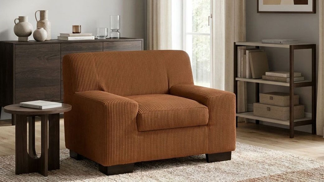 OTTO home Sessel Faxxe 101 x 85 cm, stabile Konstruktion, aus haustierfreundlichem Pet Friendly Cord