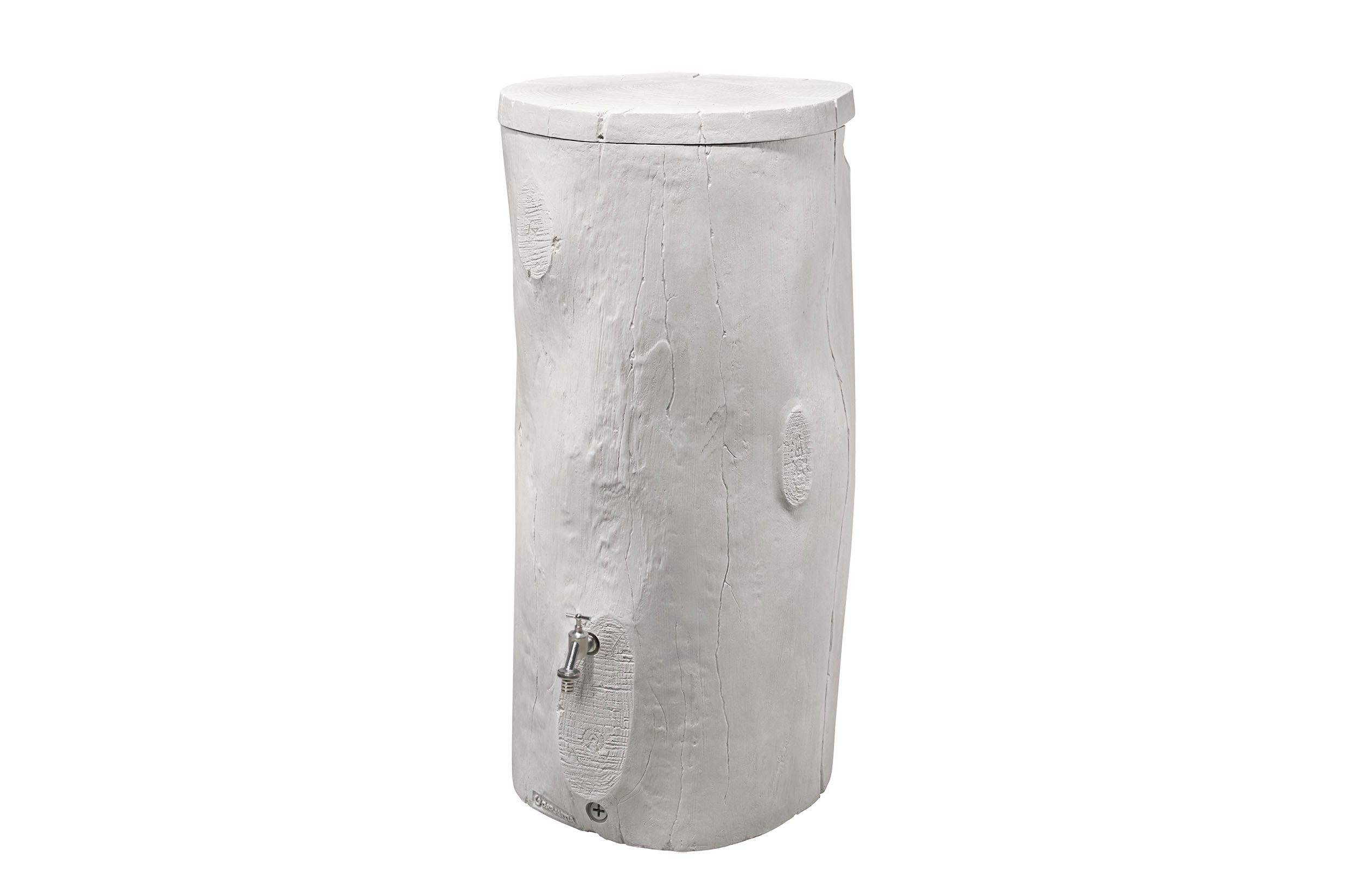 GARANTIA Regentonne Regentonne WOODSTOCK Baumstamm 250 Liter greywood, 250 l