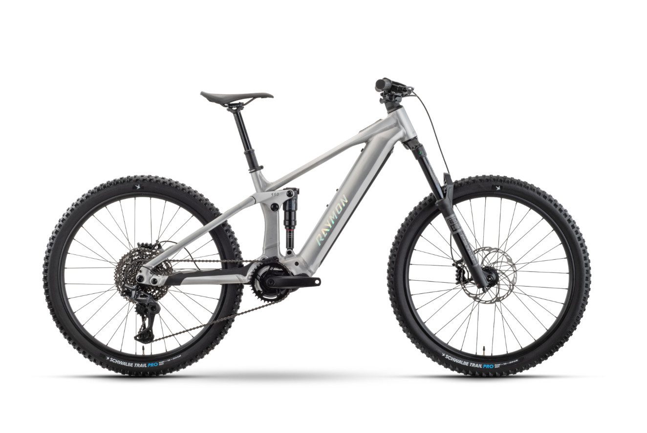 R Raymon E-Bike Raymon Durok Pro, 800 Wh, 150 Nm AVINOX Motor 250/1500 W Gr. XL, Mittelmotor, 800 Wh