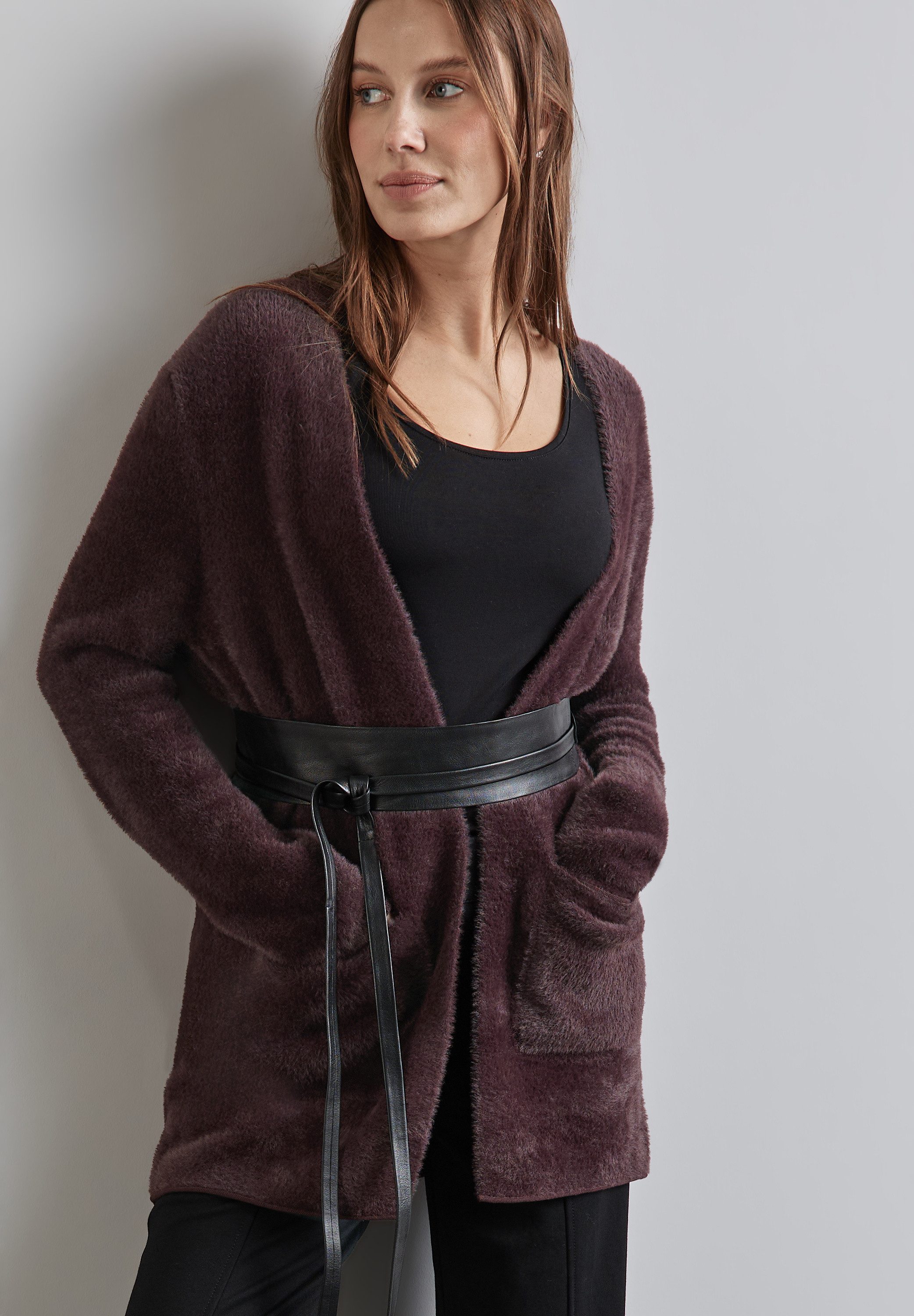 STREET ONE Cardigan lang, offen zu tragen