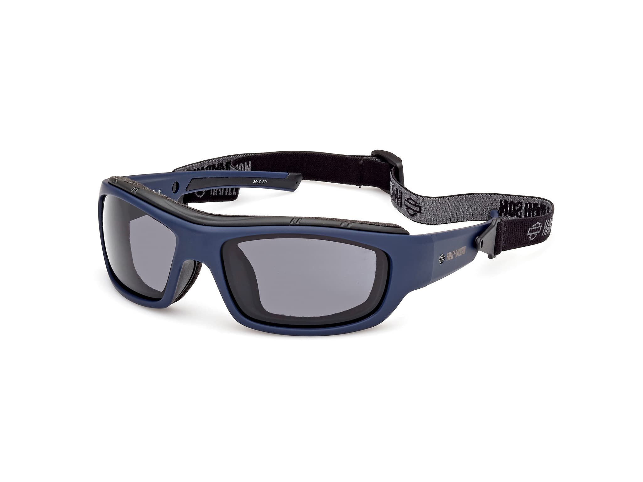 HARLEY-DAVIDSON Motorradbrille, (1-St), Motorradbrille Soldier - Marcolin - HZ0007-91A
