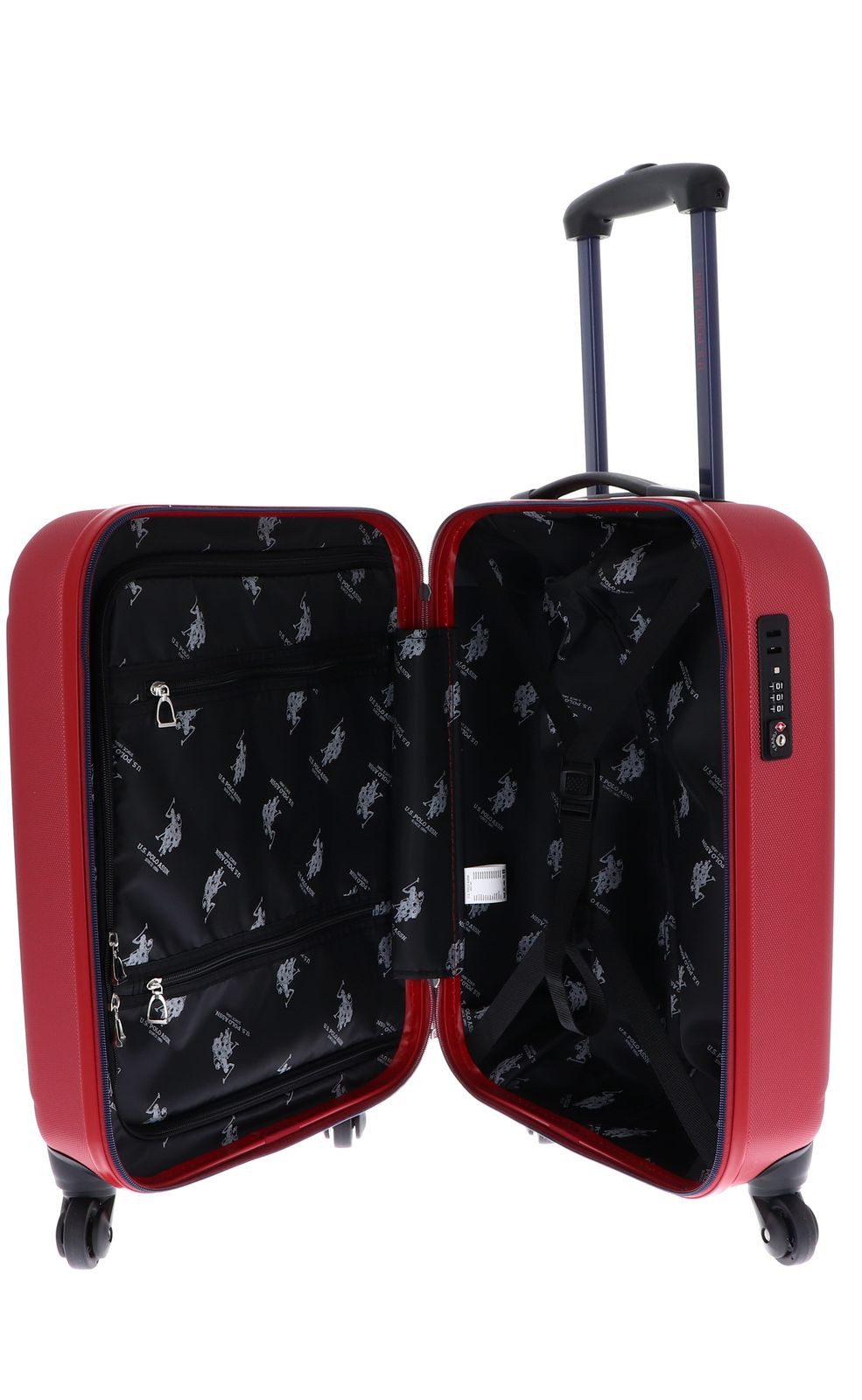 U.S. Polo Assn. Hartschalen-Trolley Hard Trolley, 4 Rollen
