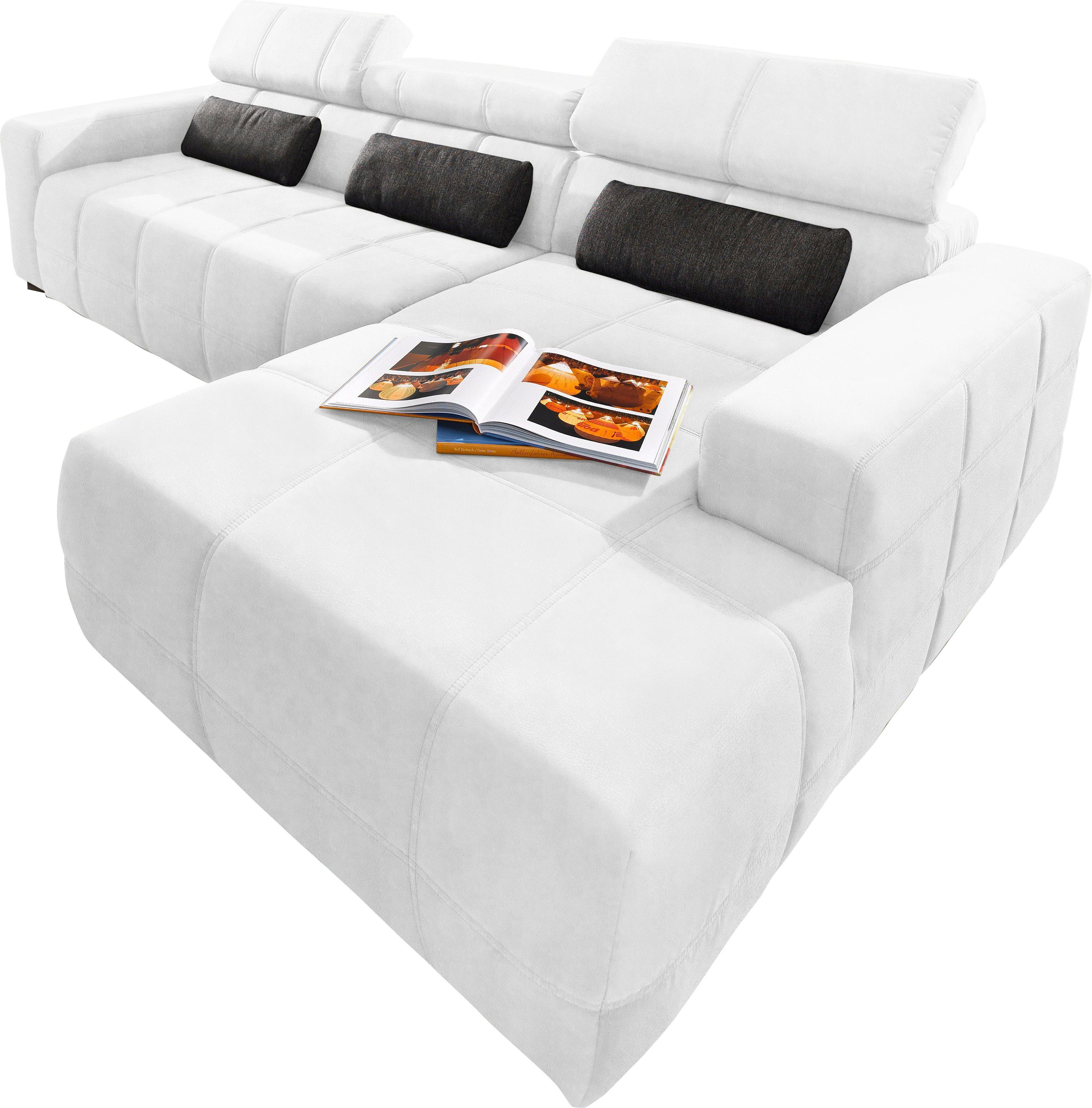 DOMO collection Ecksofa Brandon B/T/H: 289/177/80 günstig online kaufen