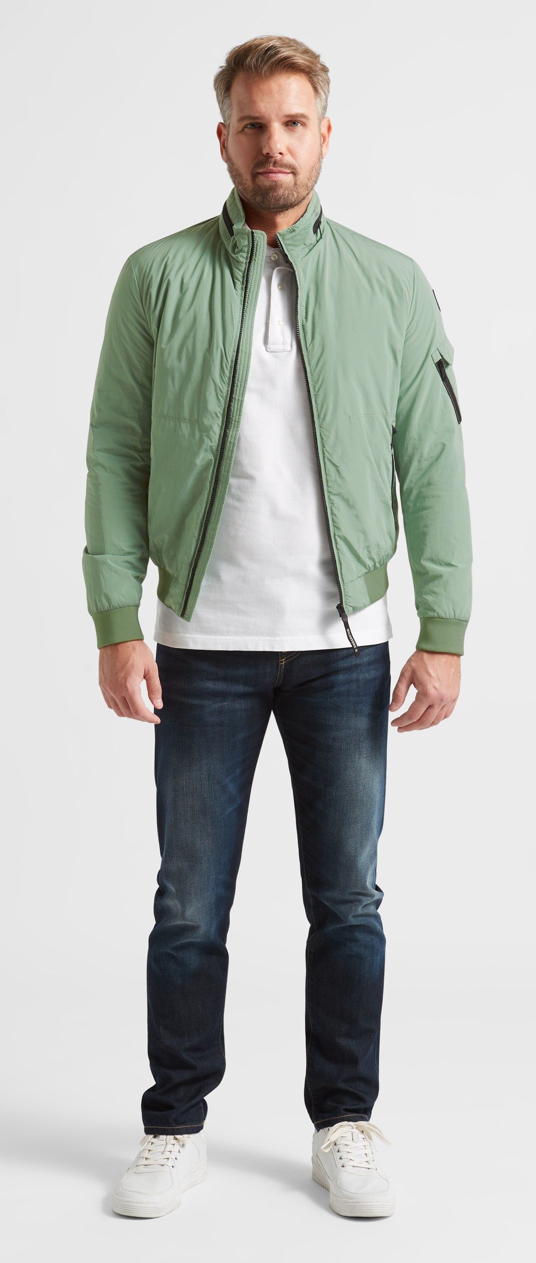 Milestone Blouson MSAlbany leichtgewichtige Übergangsjacke, atmungsaktiv und wasserabweisend