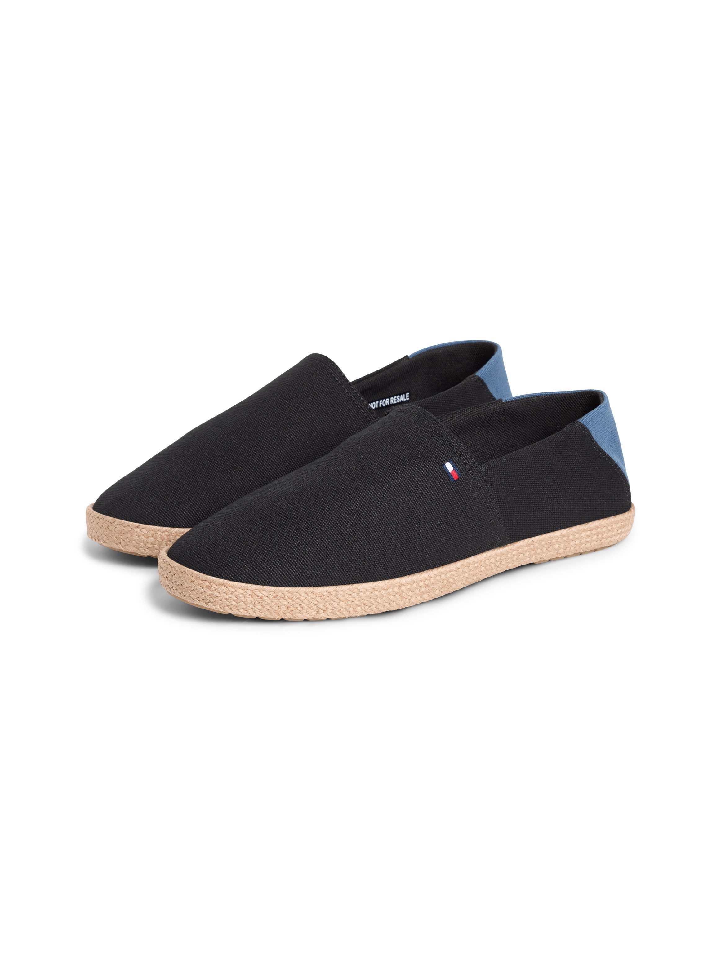 Tommy Hilfiger CORE HILFIGER ESPADRILLE TEXTILE Espadrille Slipper, Schlupf günstig online kaufen