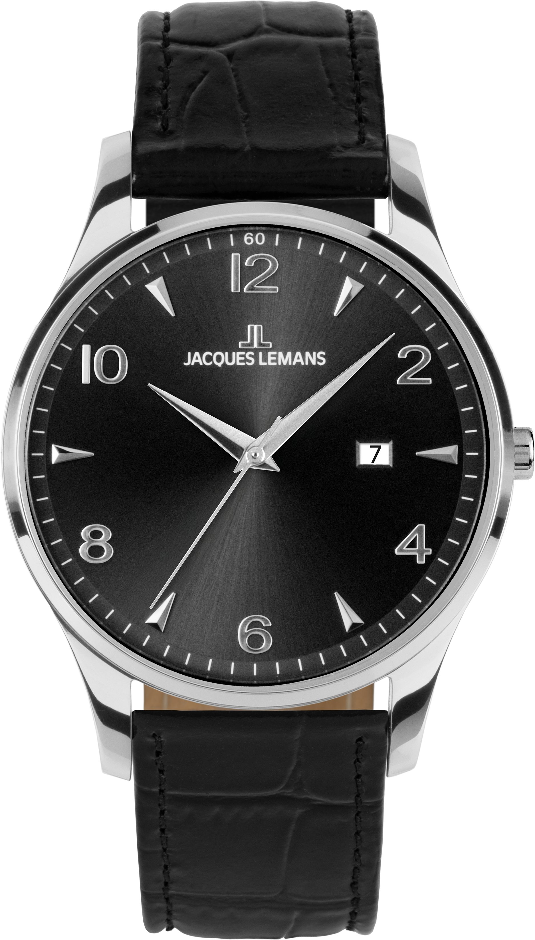 Jacques Lemans Quarzuhr London 1-2216A, Armbanduhr, Damenuhr, analog, Tag