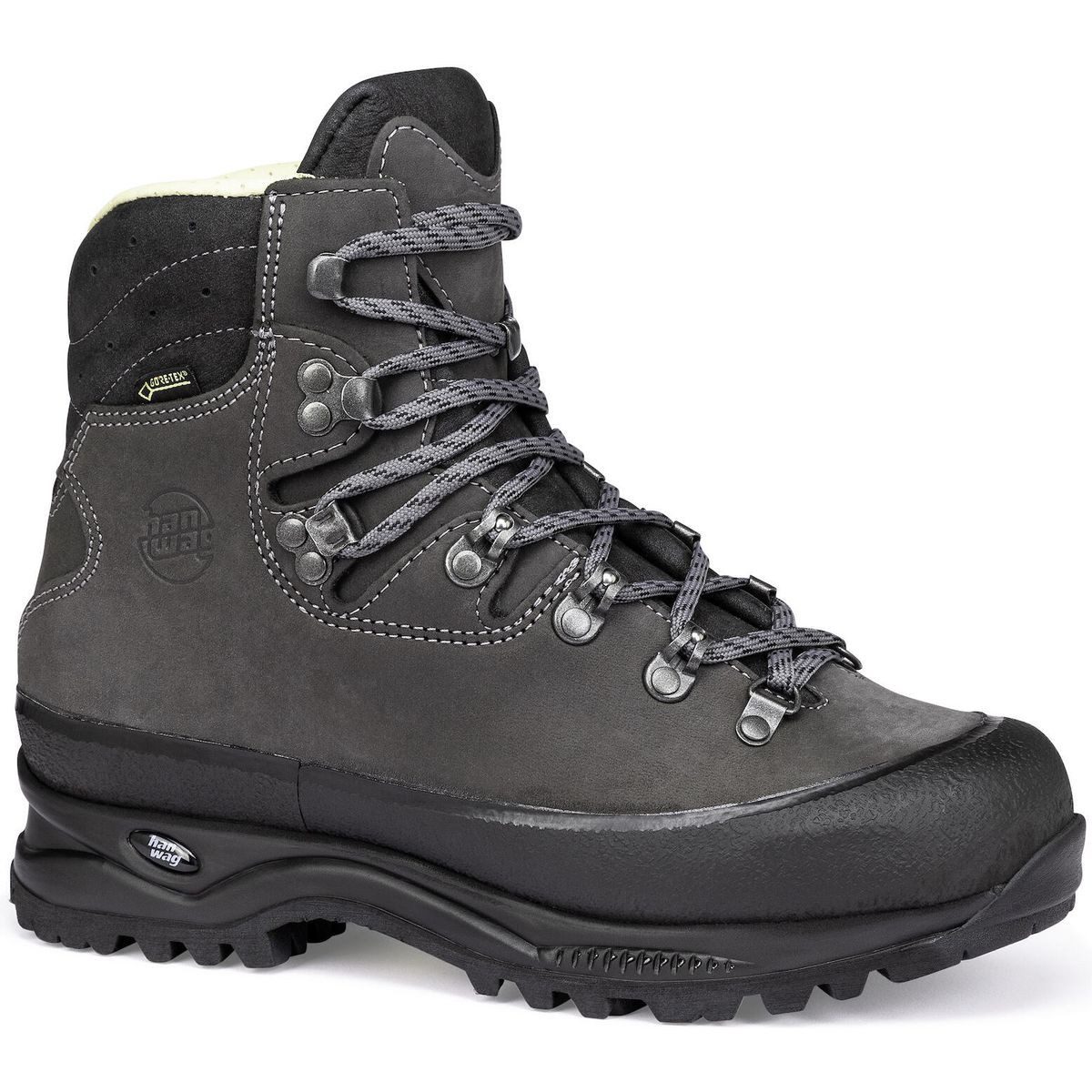 Hanwag Alaska Lady GTX Hikingschuh Damen-Trekkingschuh mit hohem Schaft und wasserdichtem GORE-TEX