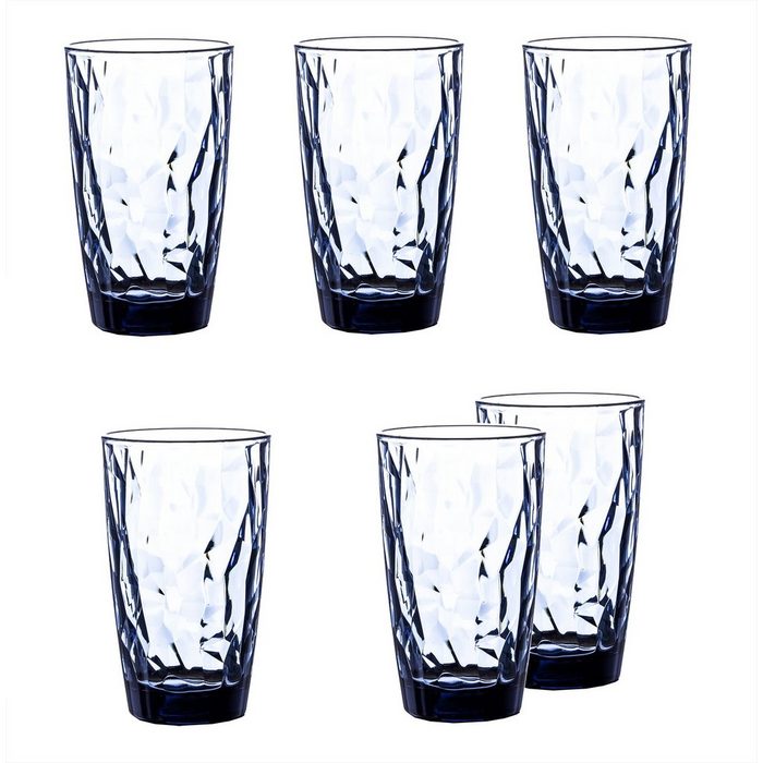 Bormioli Rocco Glas Trinkgläser Set 6er 470ml Wassergläser Saftgläser Glas