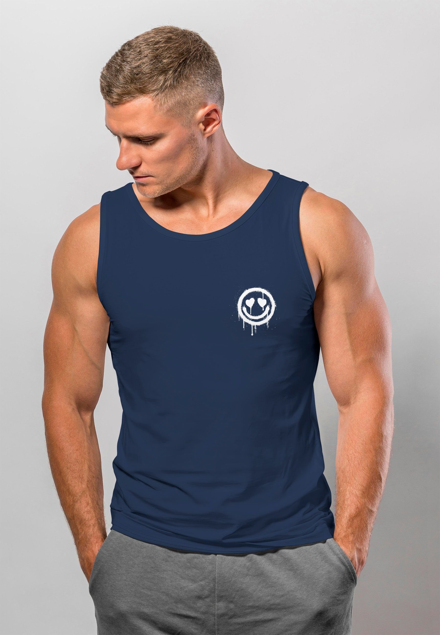Neverless Tanktop Herren Tank-Top Print Aufdruck günstig online kaufen