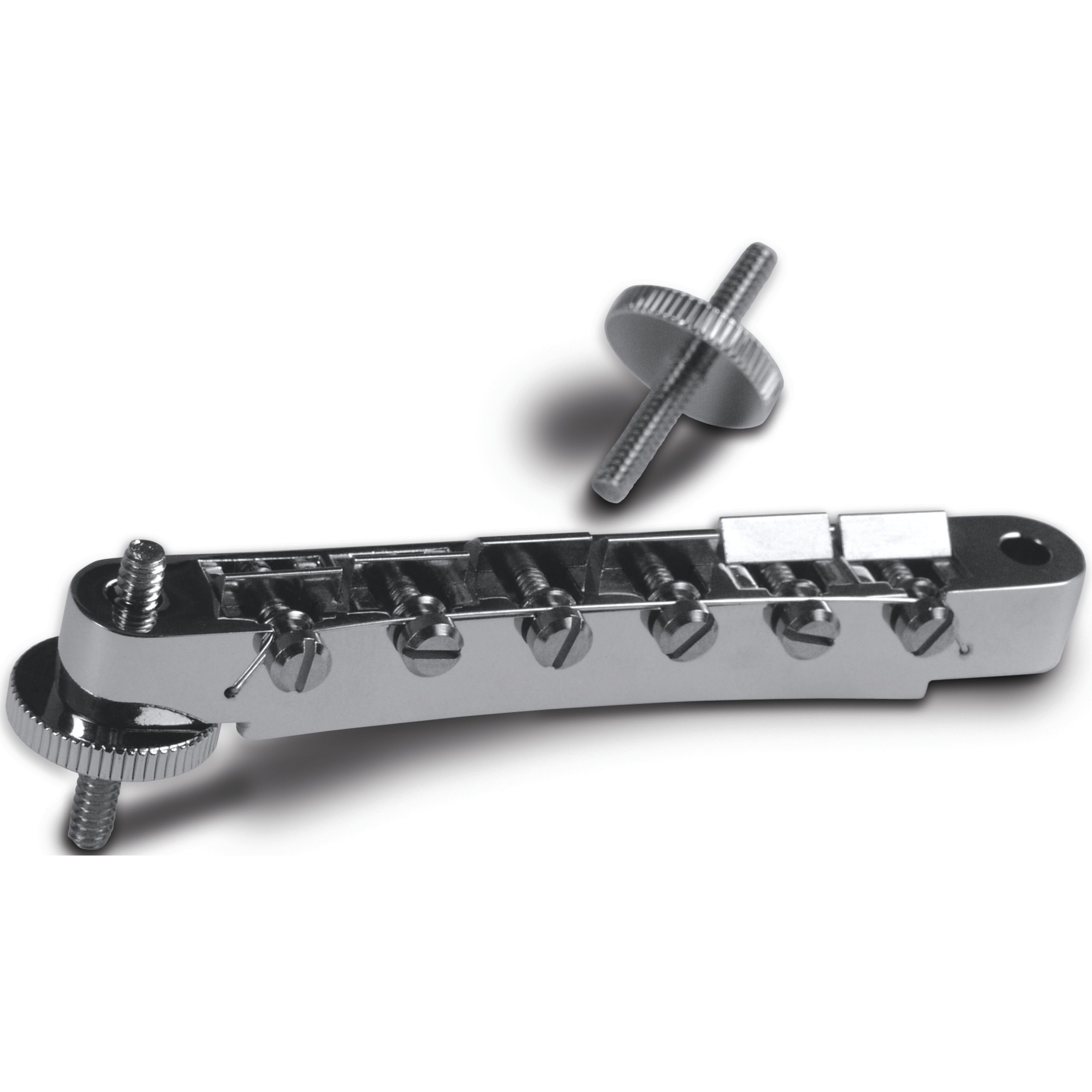 Gibson E-Gitarre, ersatzteile für Gitarren, Brücken, Stege, Saitenhalter, PBBR-010 ABR-1 Tune-o-matic CH Steg Chrom - Gitarren Ersatzteil