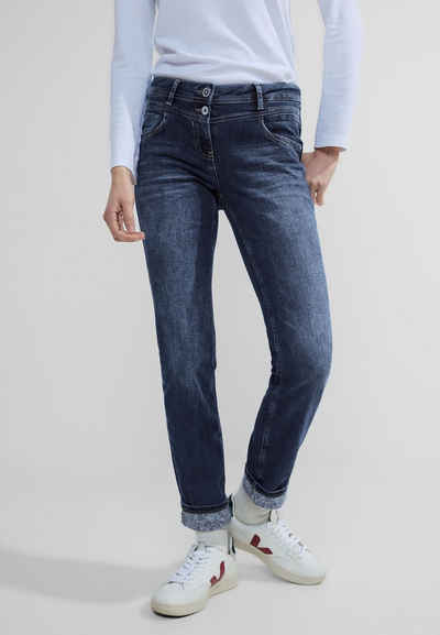 Cecil Slim-fit-Jeans Toronto im Boyfriend-Look