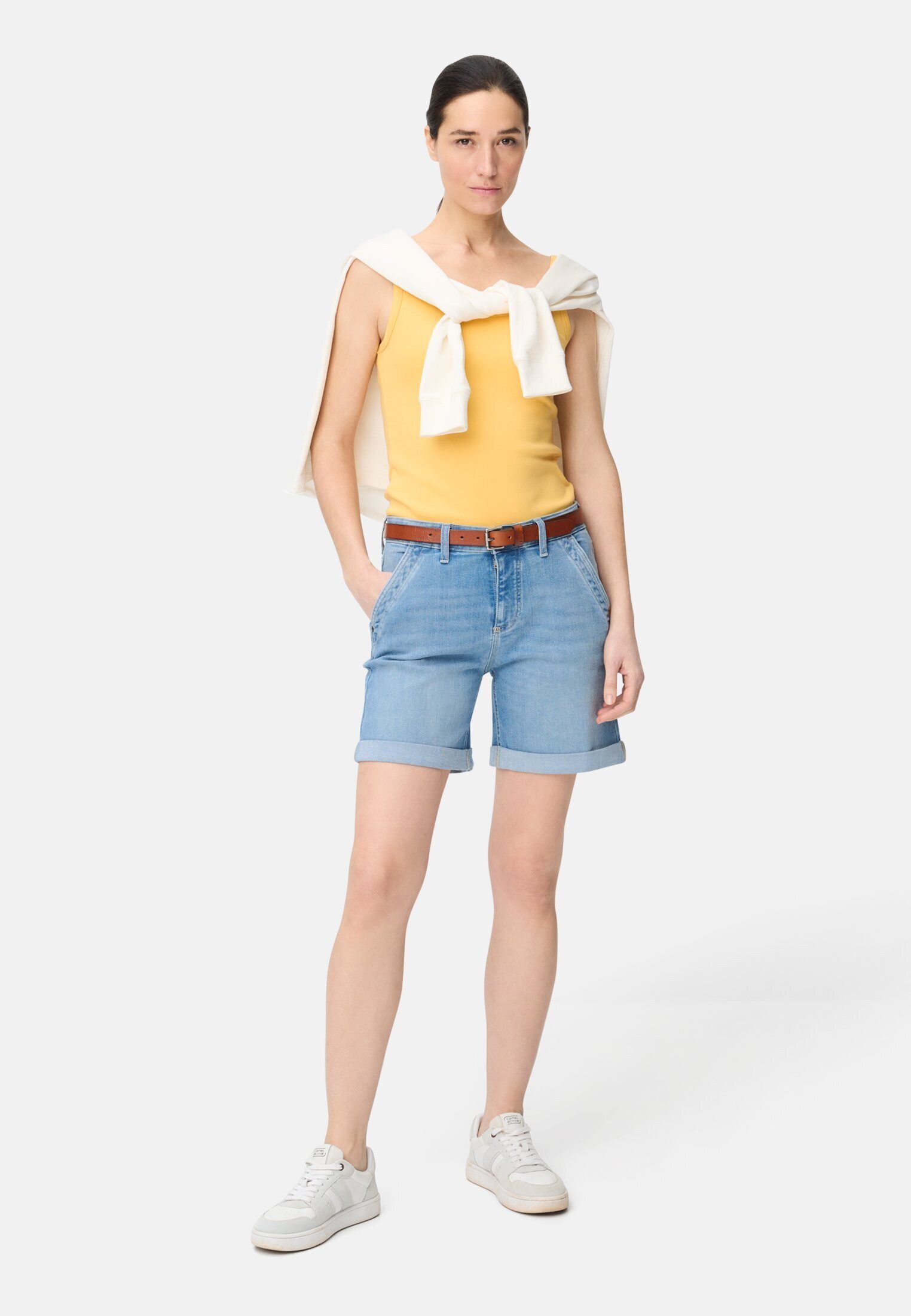 camel active Shorts aus einem Baumwollmix