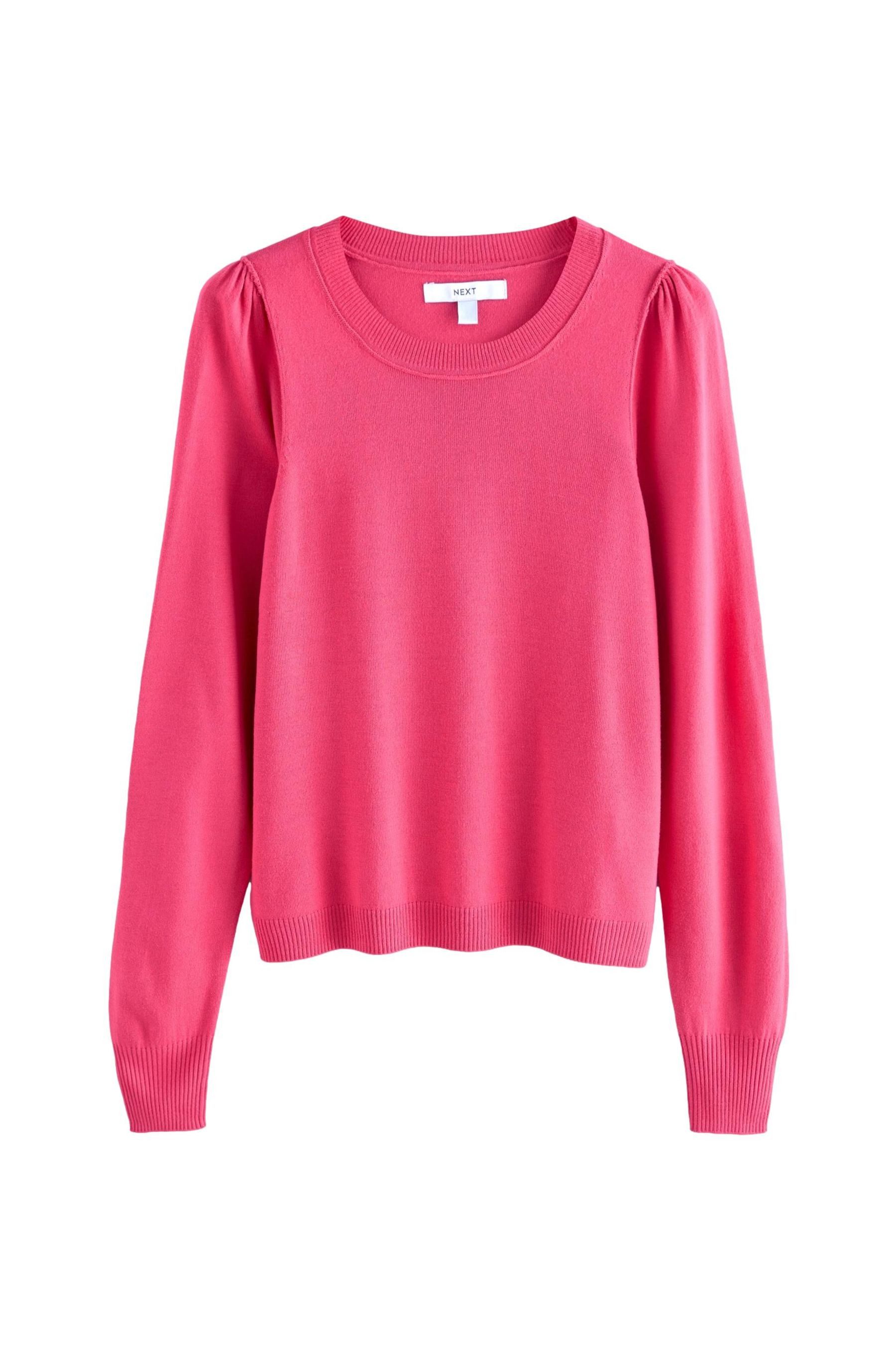 Next Rundhalspullover Langärmliger Pullover mit Rundhalsausschnitt günstig online kaufen