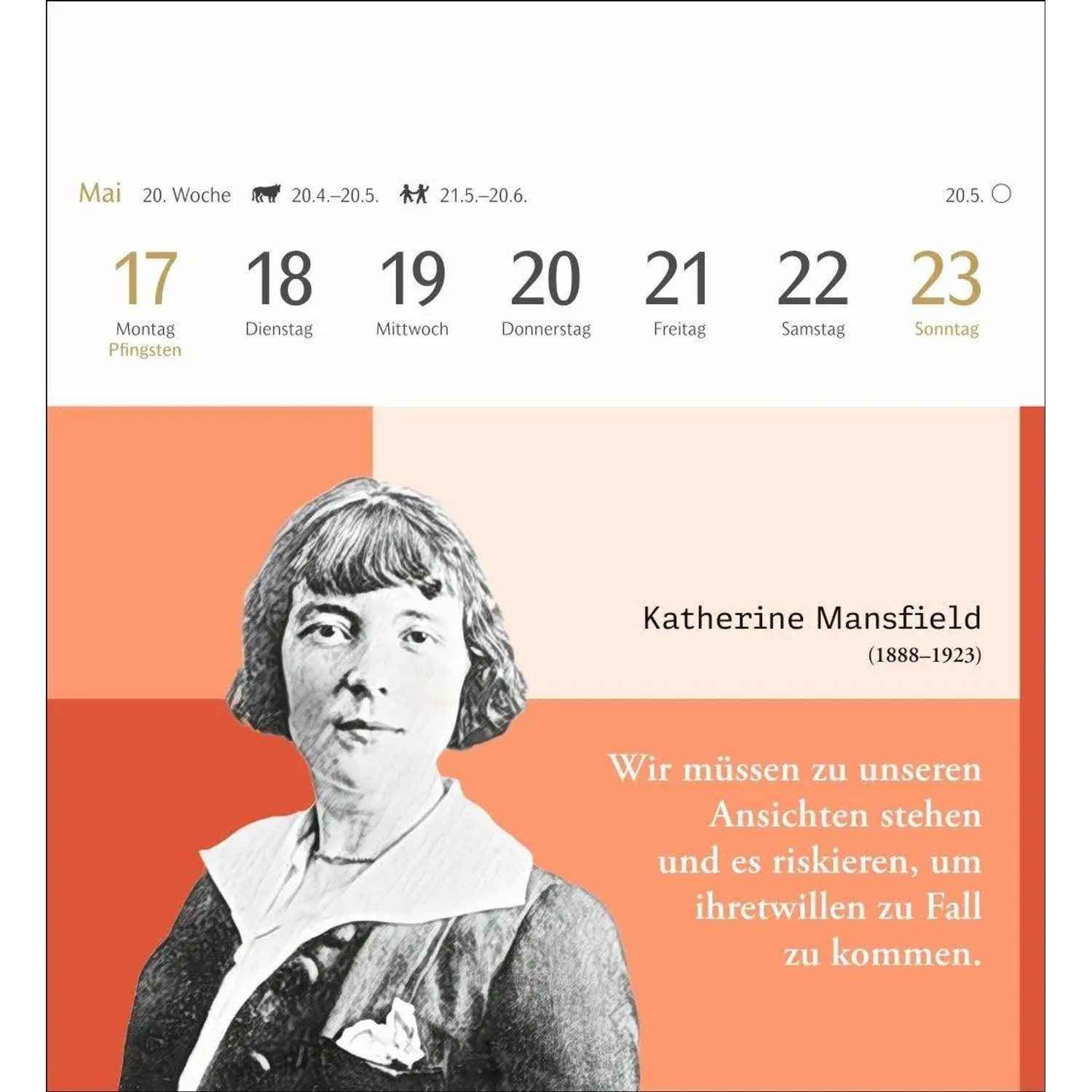Harenberg Kalender Verlag Tischkalender Zeitlose Wahrheiten Postkartenkalender 2027 - Kalender mit 53...