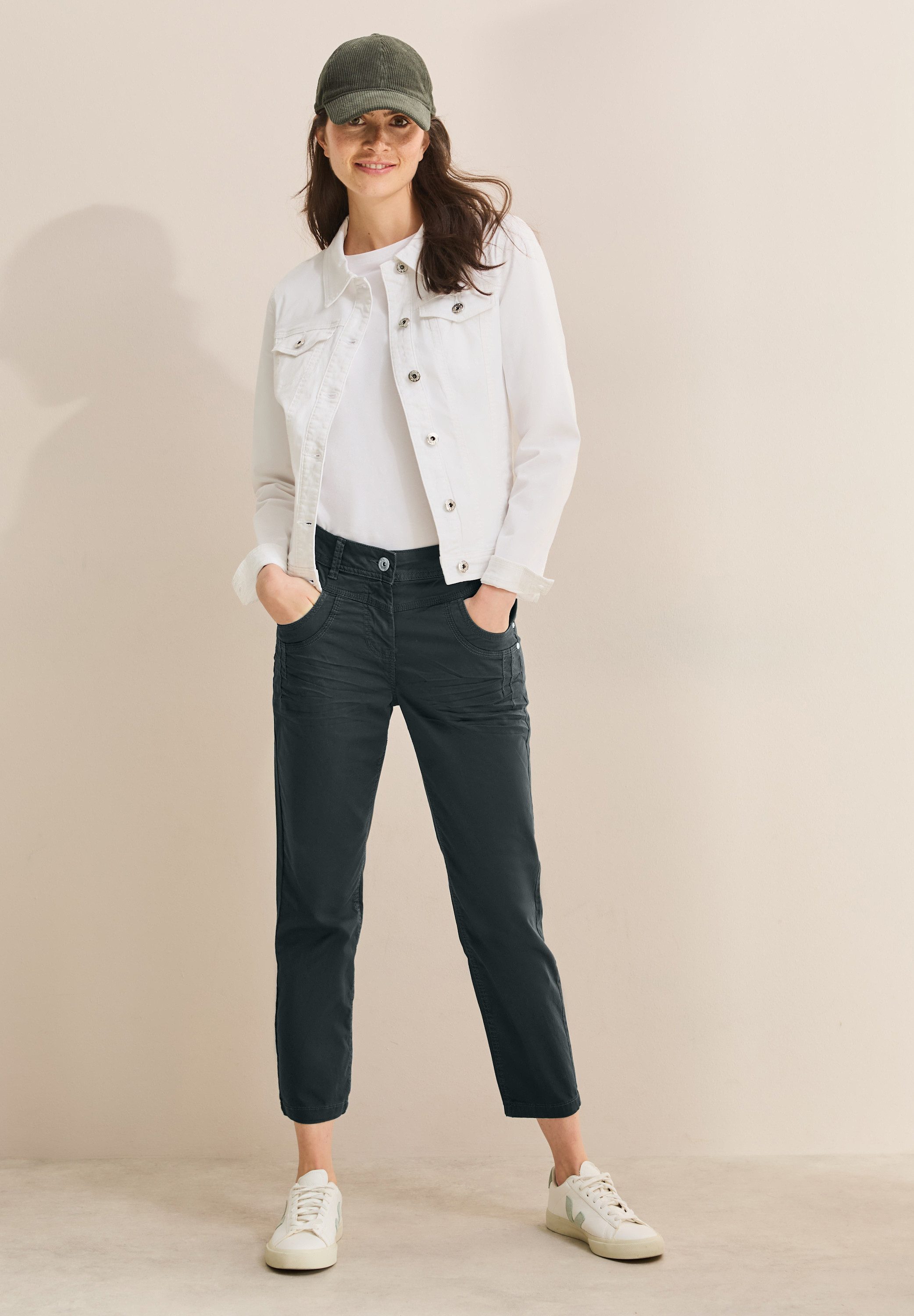 CECIL 3/4-Hose Style Scarlett 3/4 Länge im 4-Pocket-Stil