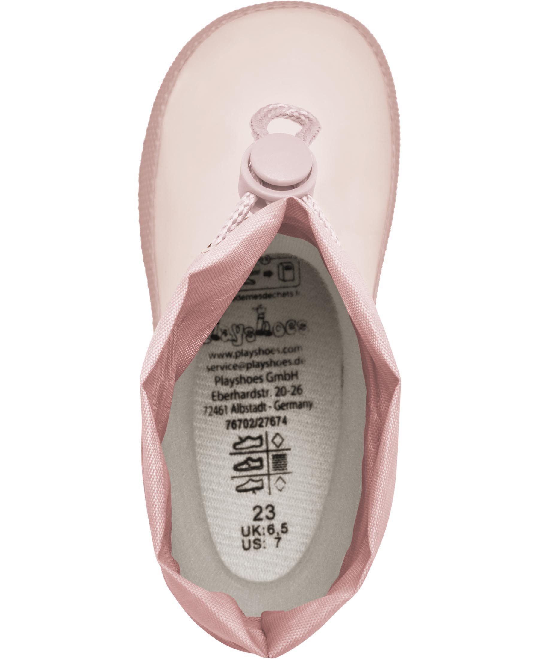 Playshoes Barfuß-Gummistiefel uni Gummistiefel – Bild 5 von 5