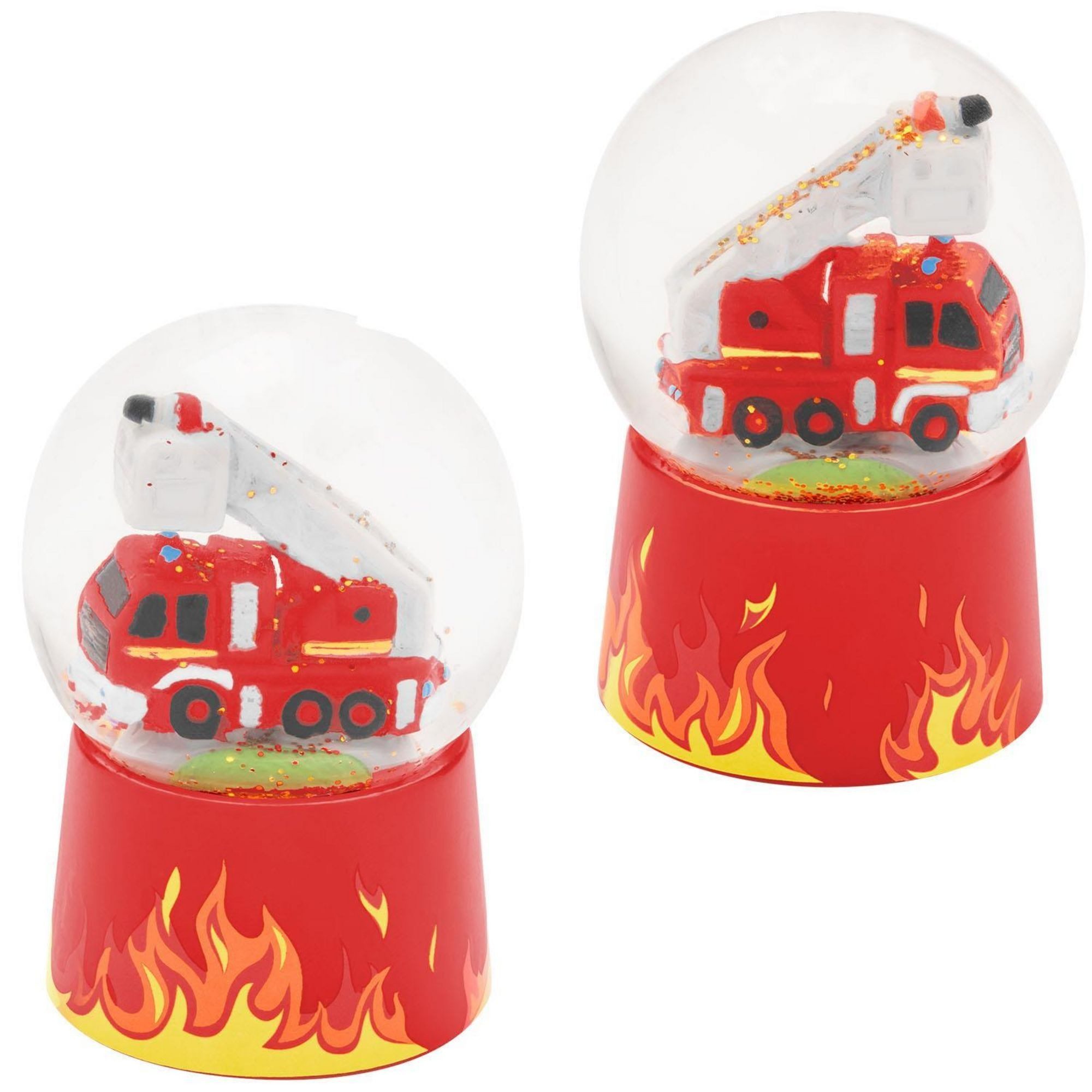 Sheepworld Schneekugel Sheepworld Traumkugel Glitzerkugel Schneekugel Geschenk FEUERWEHR