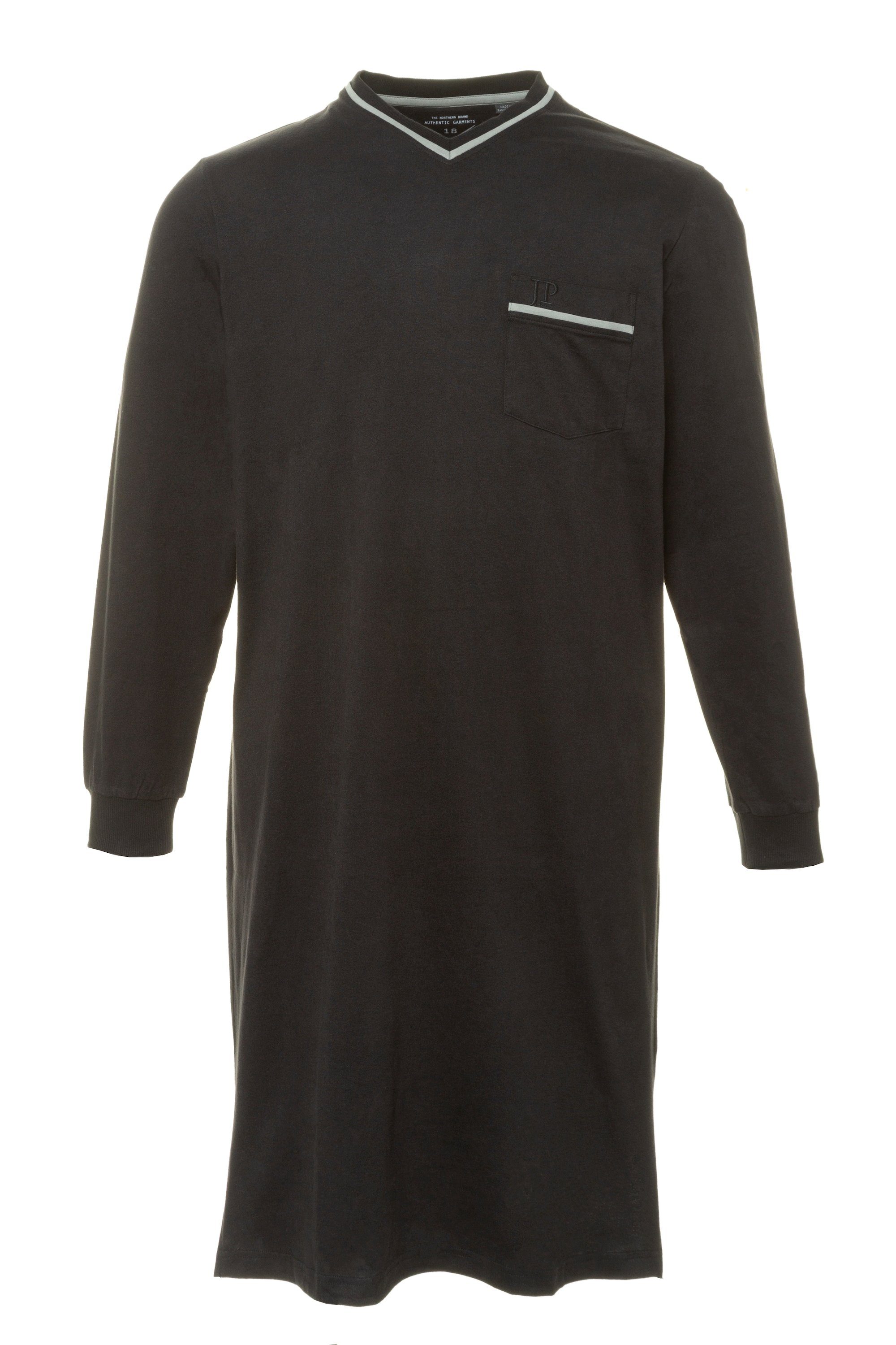 JP1880 Schlafanzug Nachthemd Homewear uni Langarm günstig online kaufen