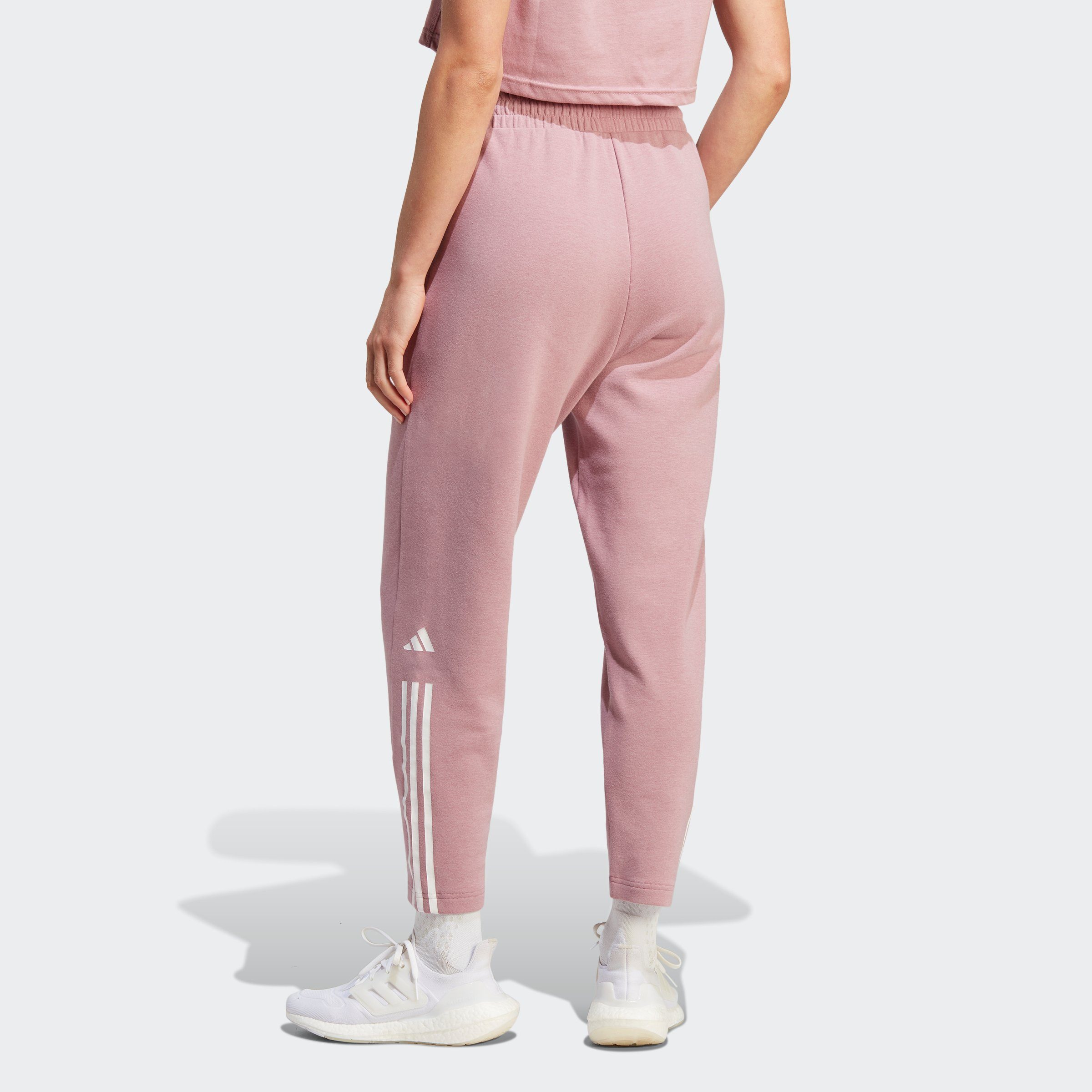 Sporthose TRAIN (1-tlg) Wonder Orchid ESSENTIALS adidas Performance COTTON REGULARFIT