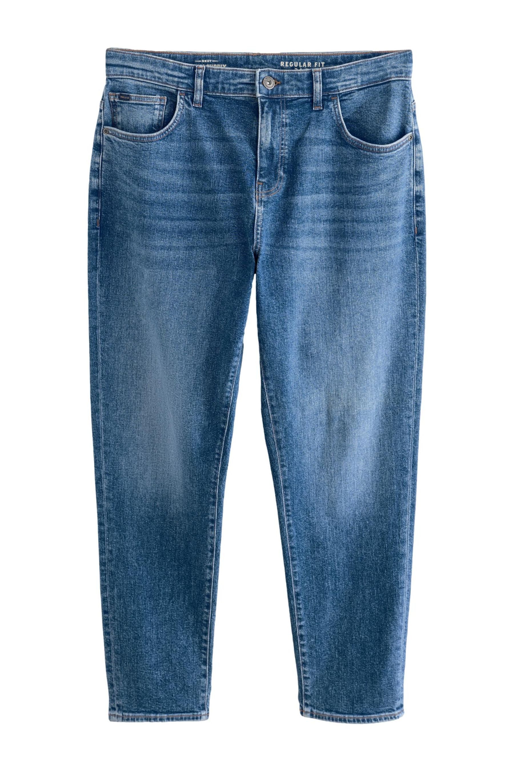 Next Tapered-fit-Jeans Authentic Stretchjeans im Vintage-Look günstig online kaufen