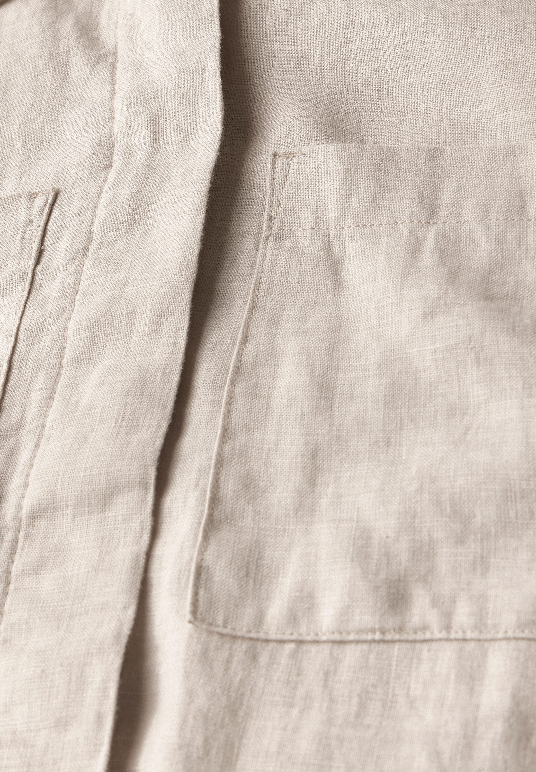 CECIL Langarmbluse mit Elastiksaum