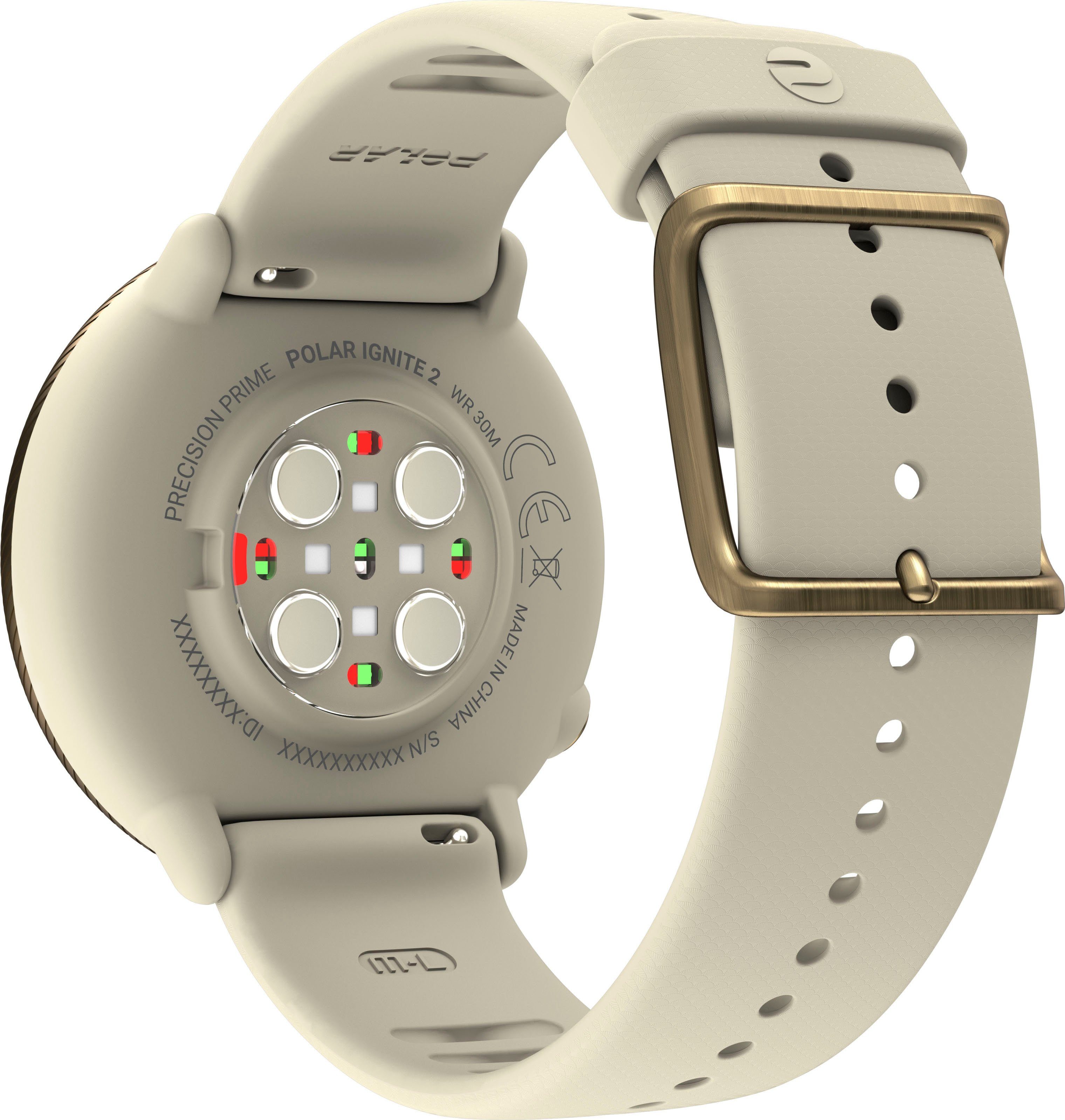 Polar Ignite 2 GPS-Fitnessuhr, Größe S-L Smartwatch (Proprietär)