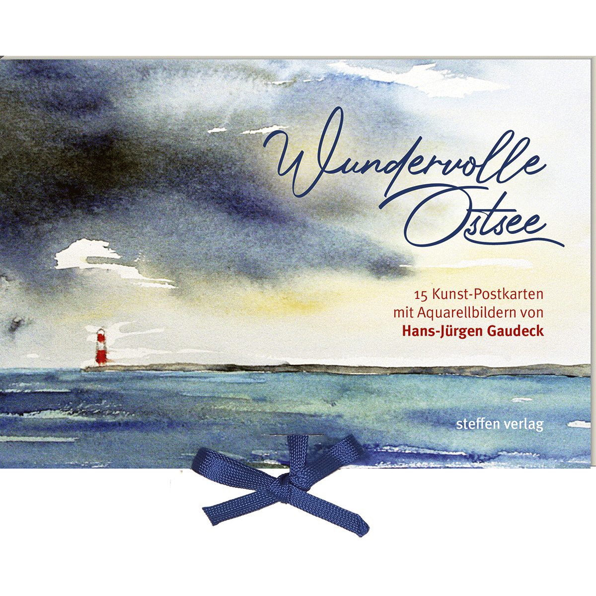 Postkarte Wundervolle Ostsee Postkarten-Set: 15 Aquarell-Postkarten (Literatu