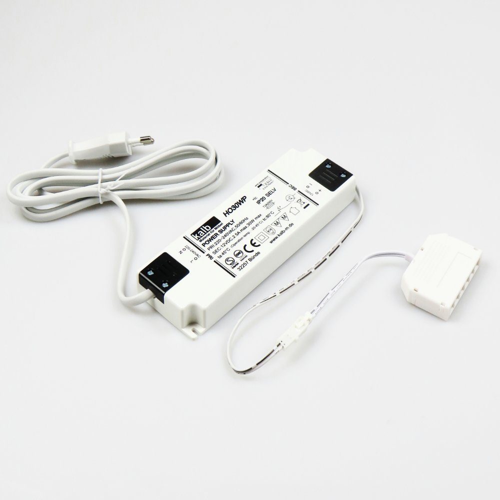 kalb kalb LED Netzteil 12V 30/60W Trafo Treiber Adapter LED Mini
