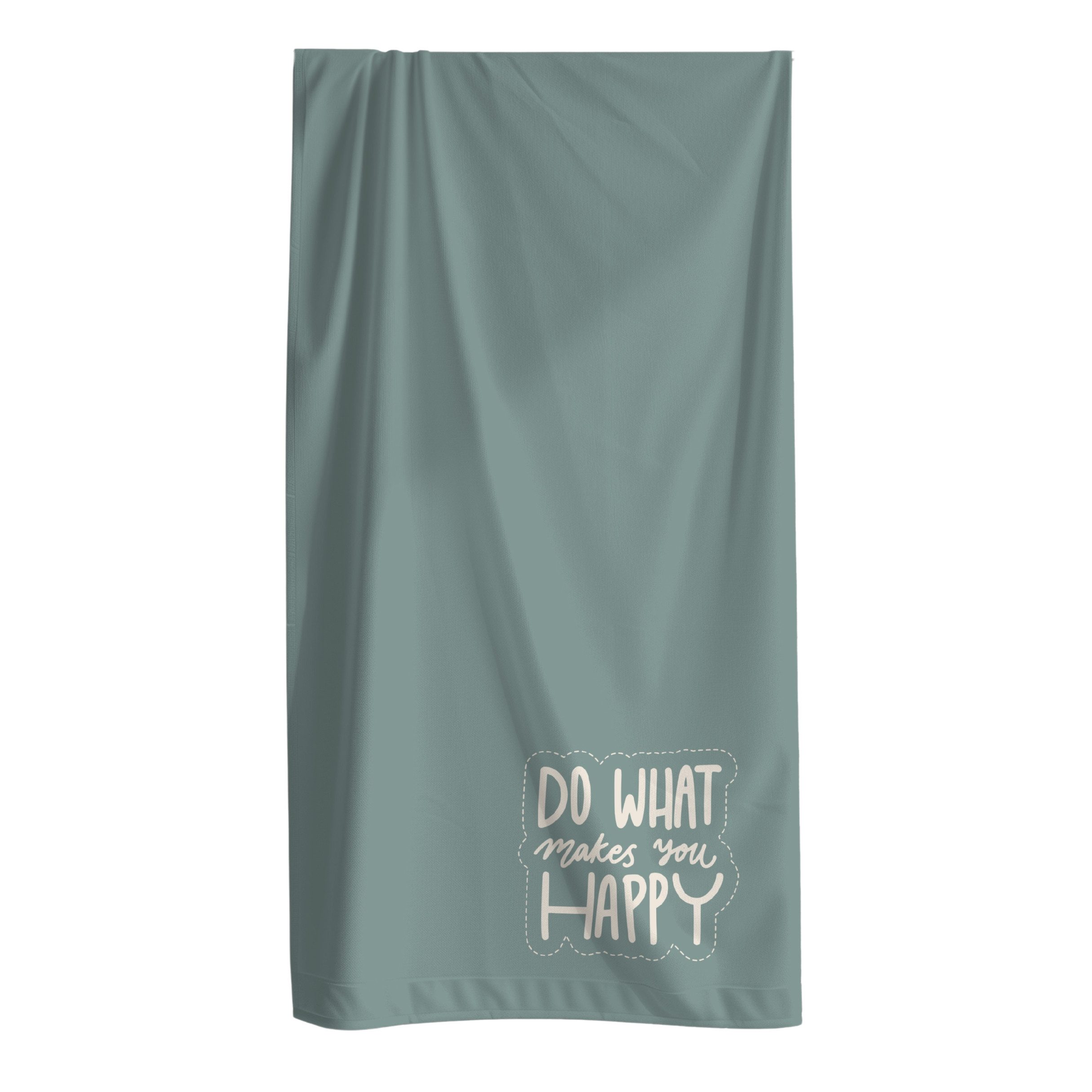 MTOnlinehandel Strandtuch "Fernweh" • Badetuch XXL • 100x200 cm • Schnelltr günstig online kaufen