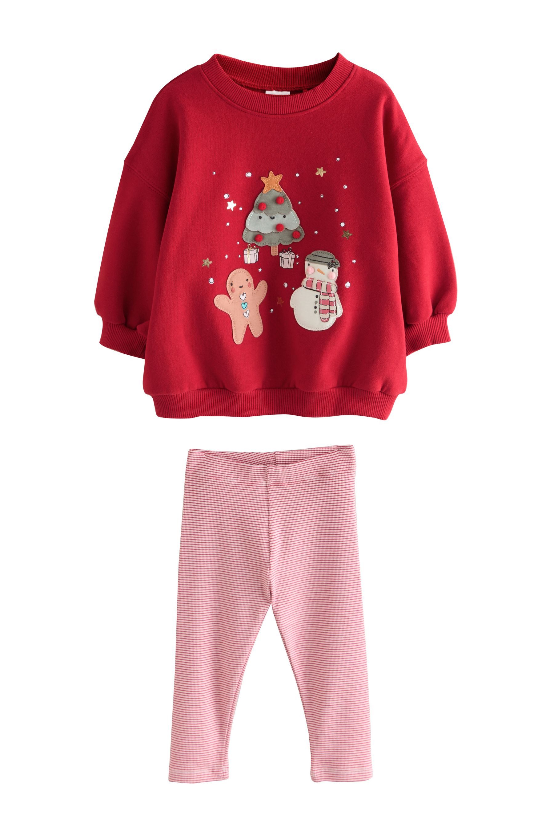 Next Top & Leggings Sweatshirts und Leggings im Set (2-tlg)