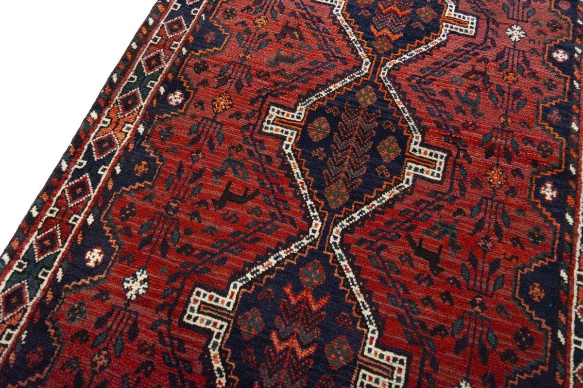 Orientteppich Perserteppich, Handgeknüpfter Shiraz Orientteppich / 10 rechteckig, Nain Trading, 109x164 mm Höhe:
