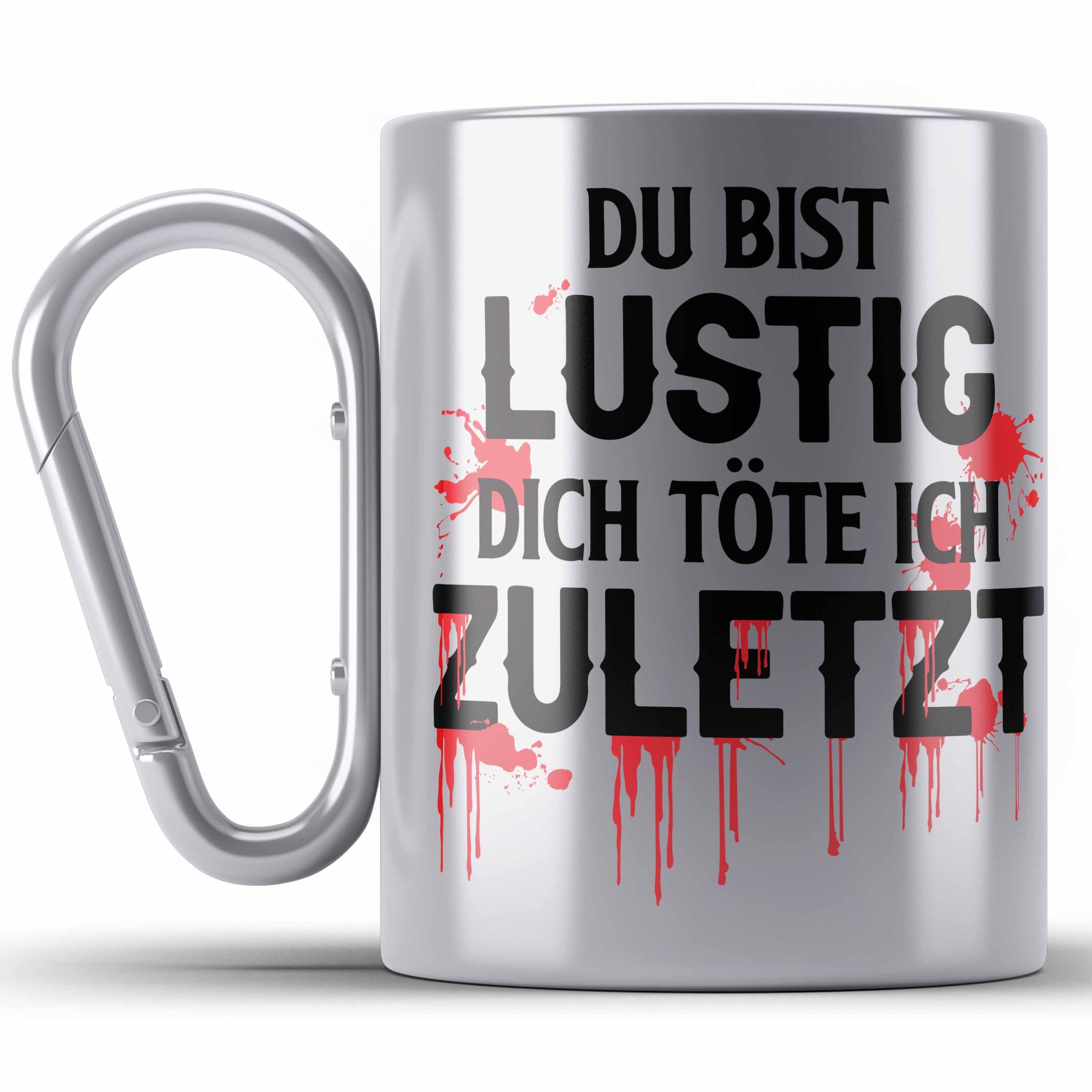 Edelstahl Erwachsenen Humor Thermotasse Bist Gesch Spruch Du Silber Lustig Trendation Lustiger Tasse